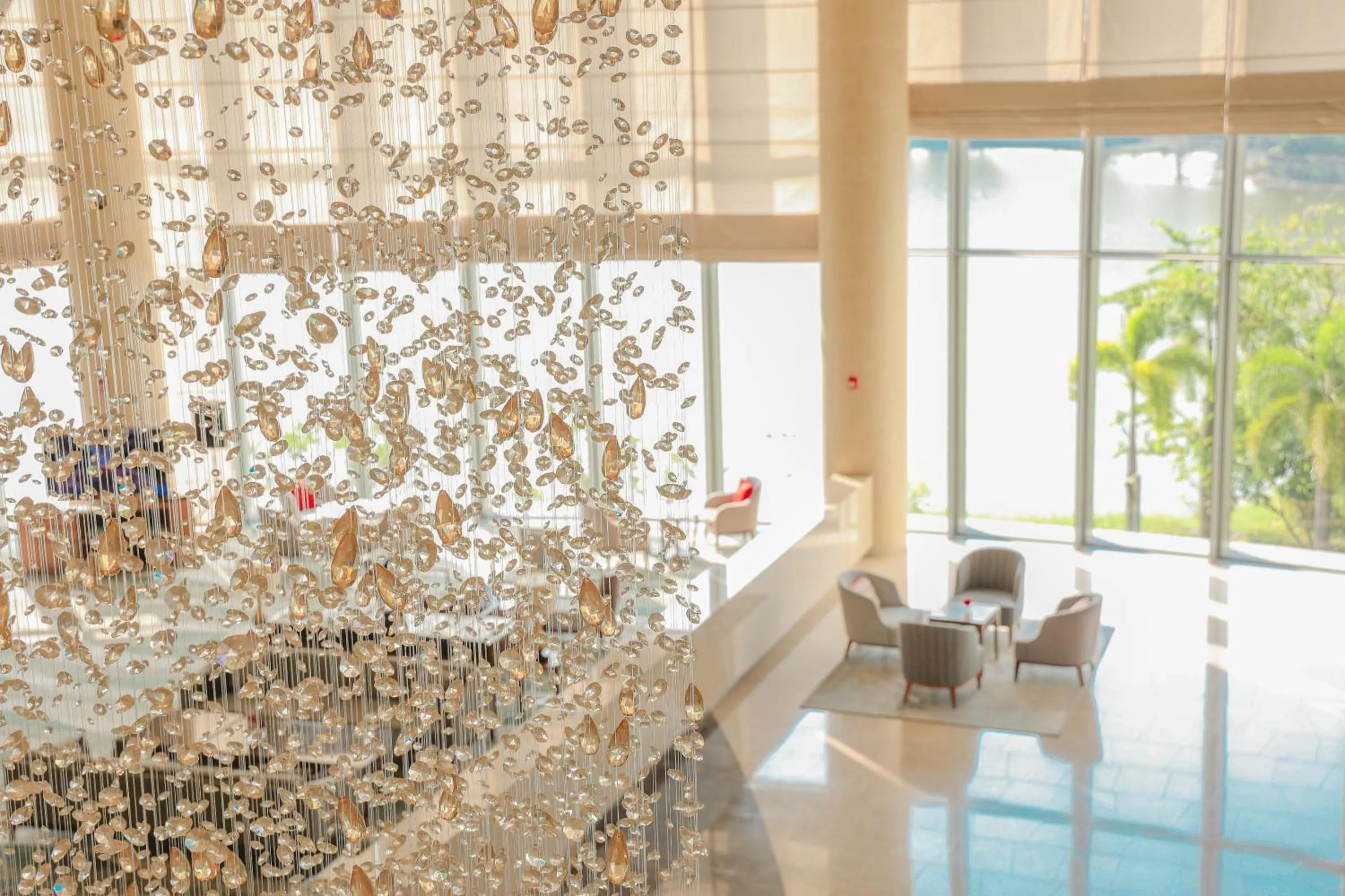 Lobby or reception in LOTTE Hotel Yangon