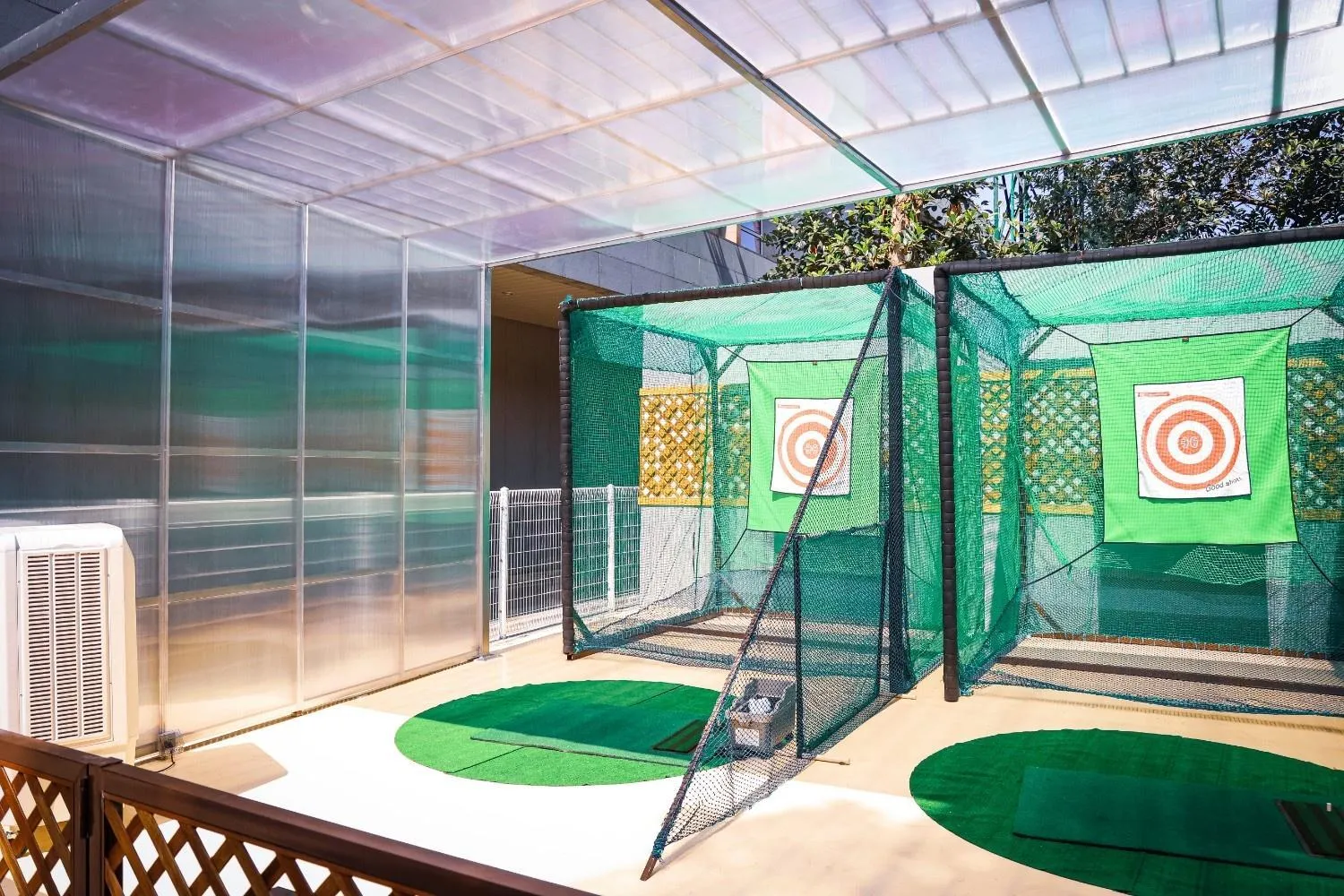 Golfcourse in LOTTE Hotel Yangon