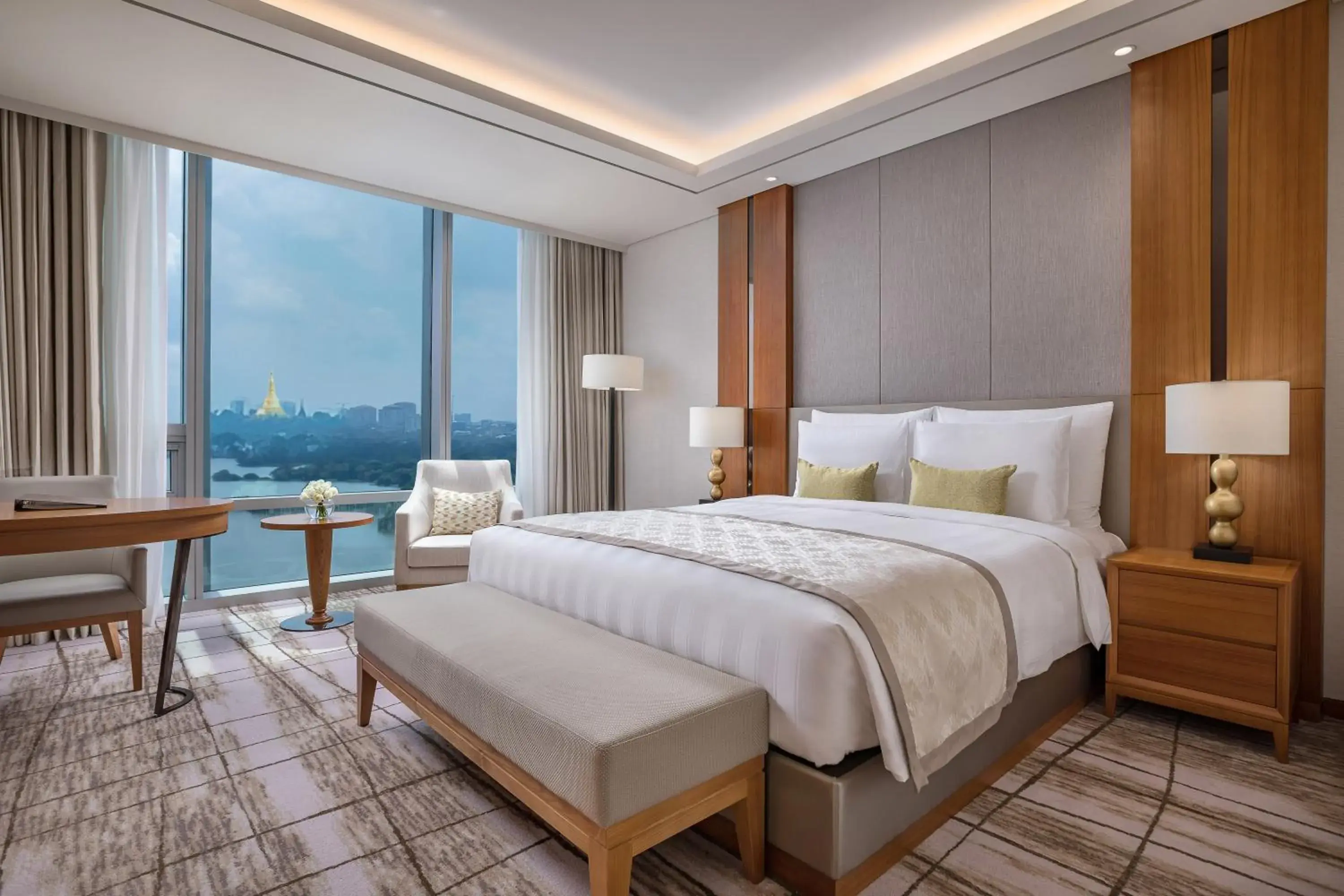 Premier Lake Double in LOTTE Hotel Yangon Premier Lake Double in LOTTE Hotel Yangon