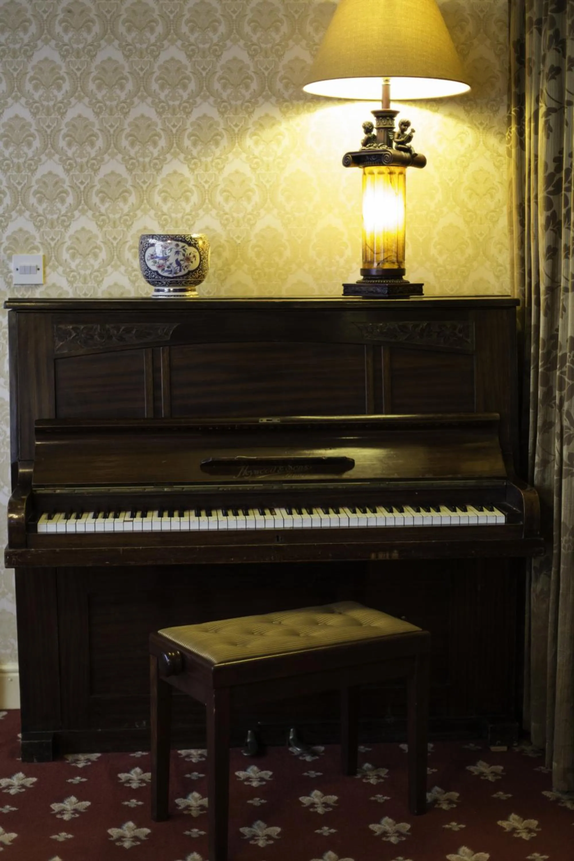Decorative detail in Sandhouse Hotel