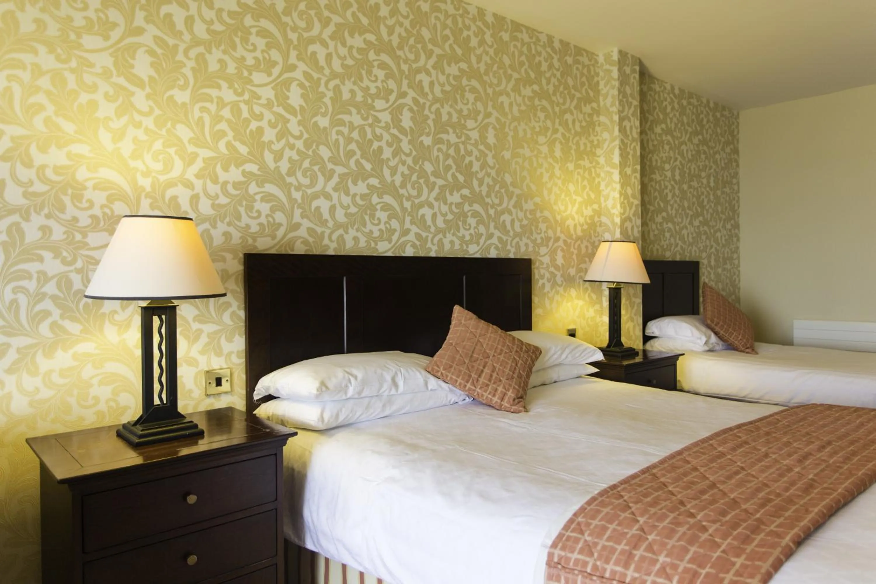 Decorative detail, Bed in Sandhouse Hotel