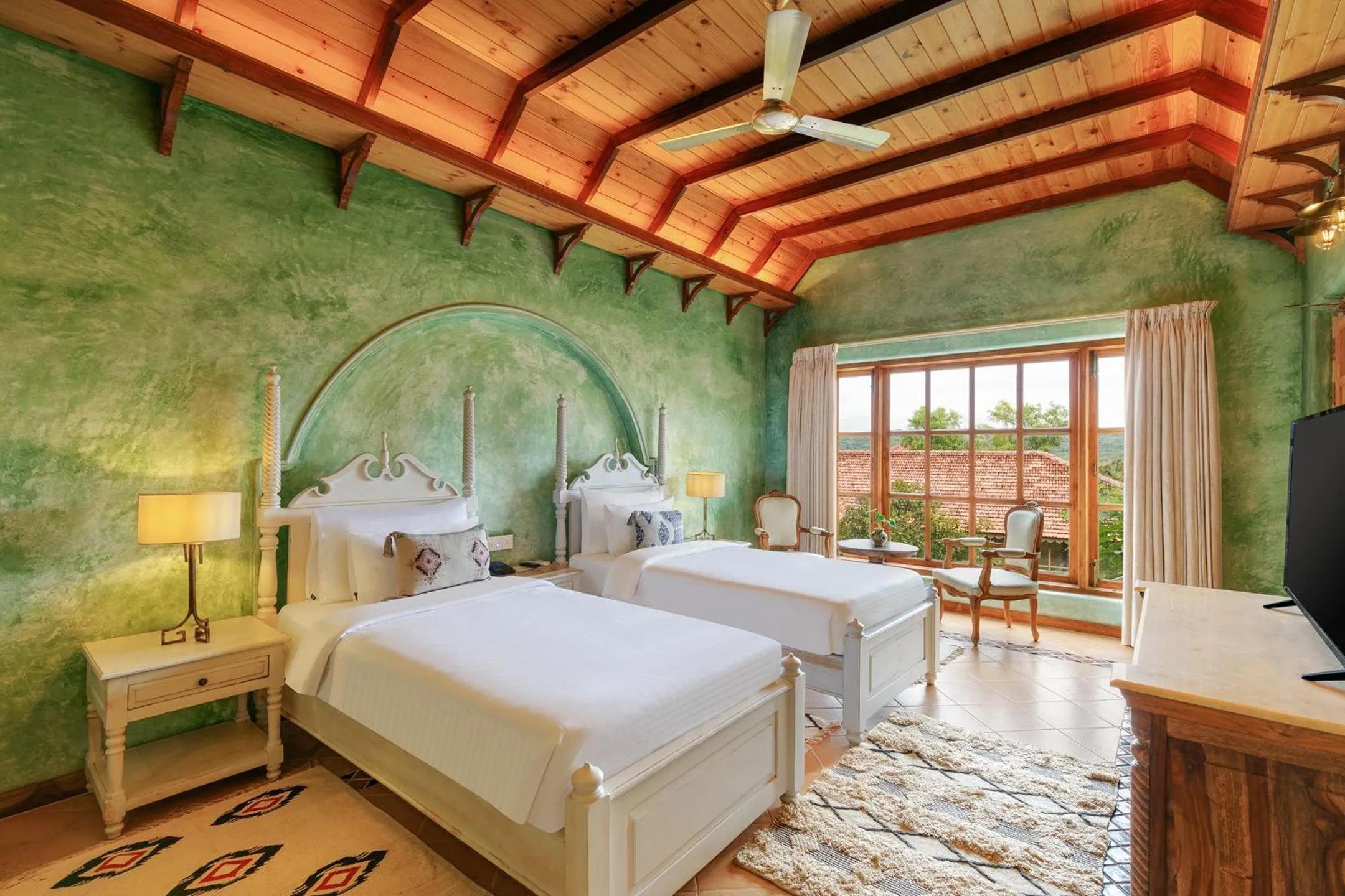 Bedroom, Bed in Amritara Aura Resort & Spa