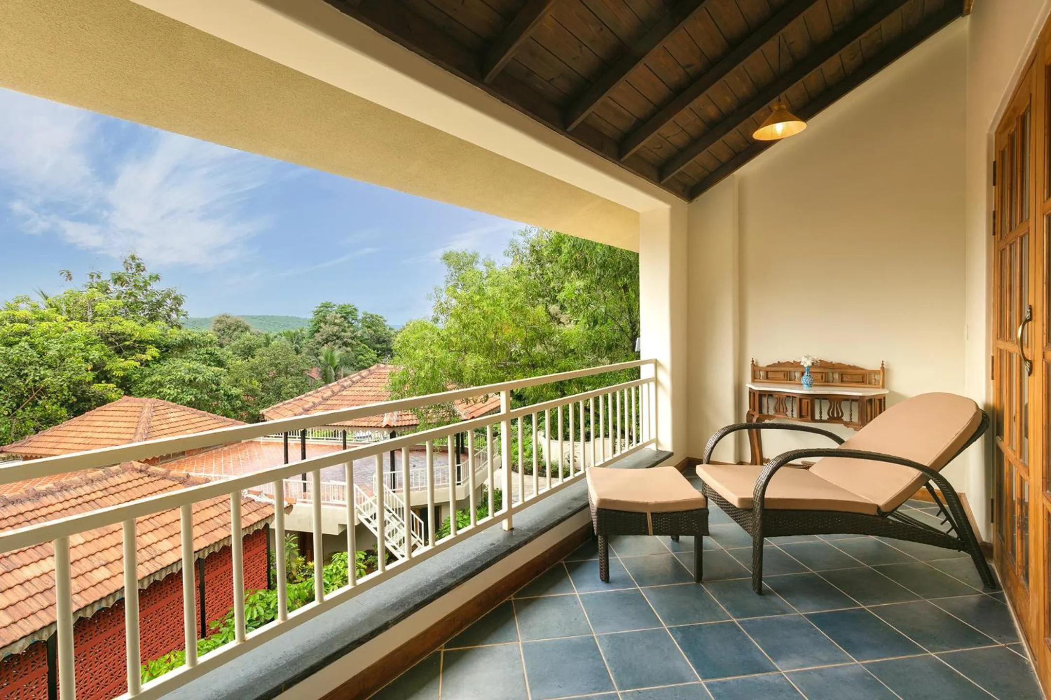 Balcony/Terrace in Amritara Aura Resort & Spa