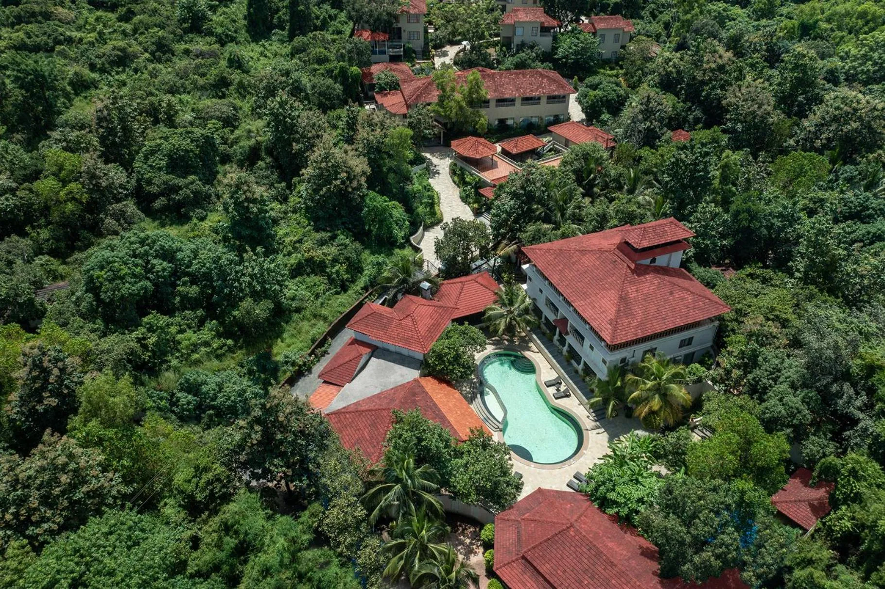 Bird's eye view in Amritara Aura Resort & Spa