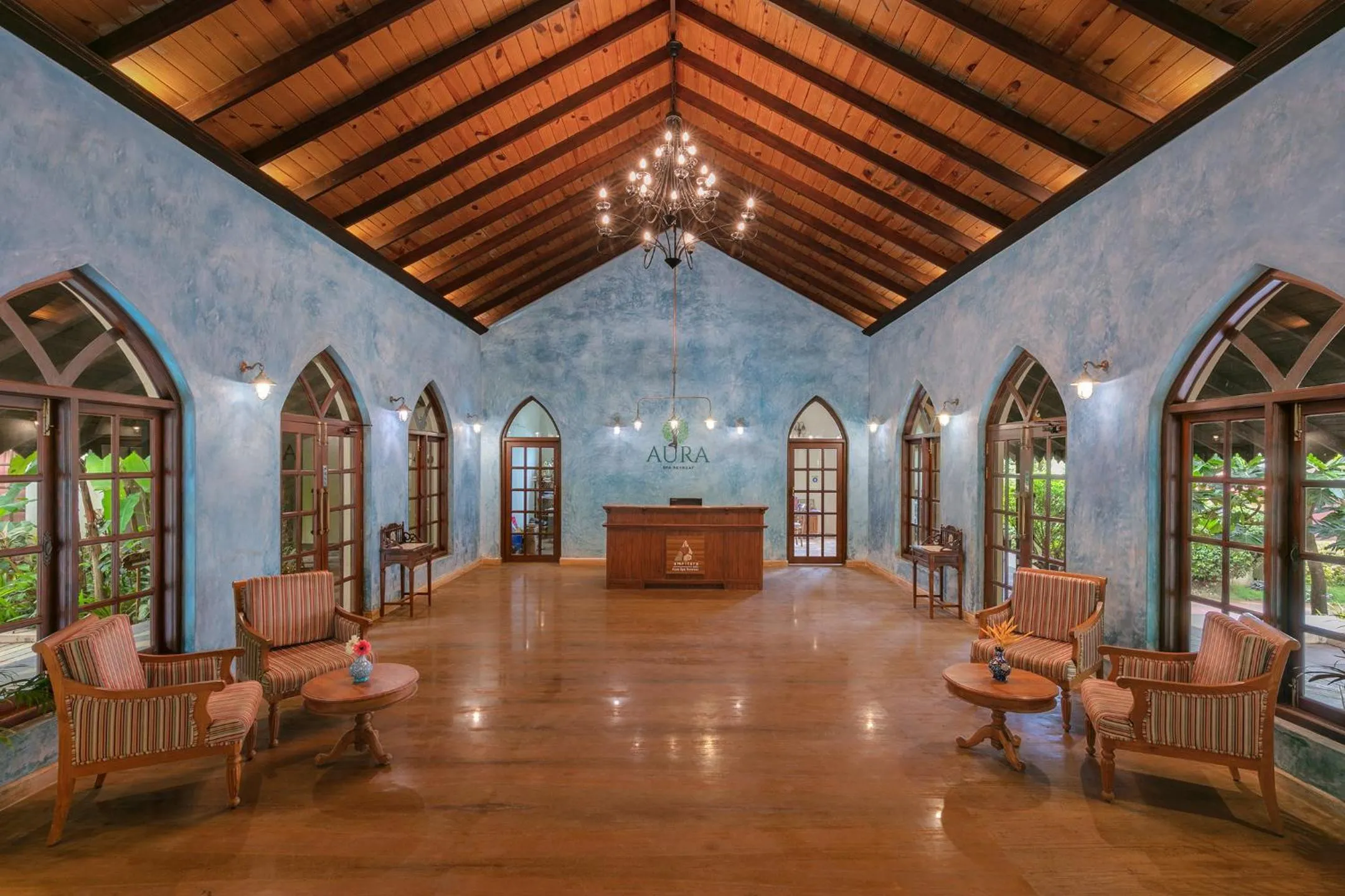 Lobby or reception in Amritara Aura Resort & Spa