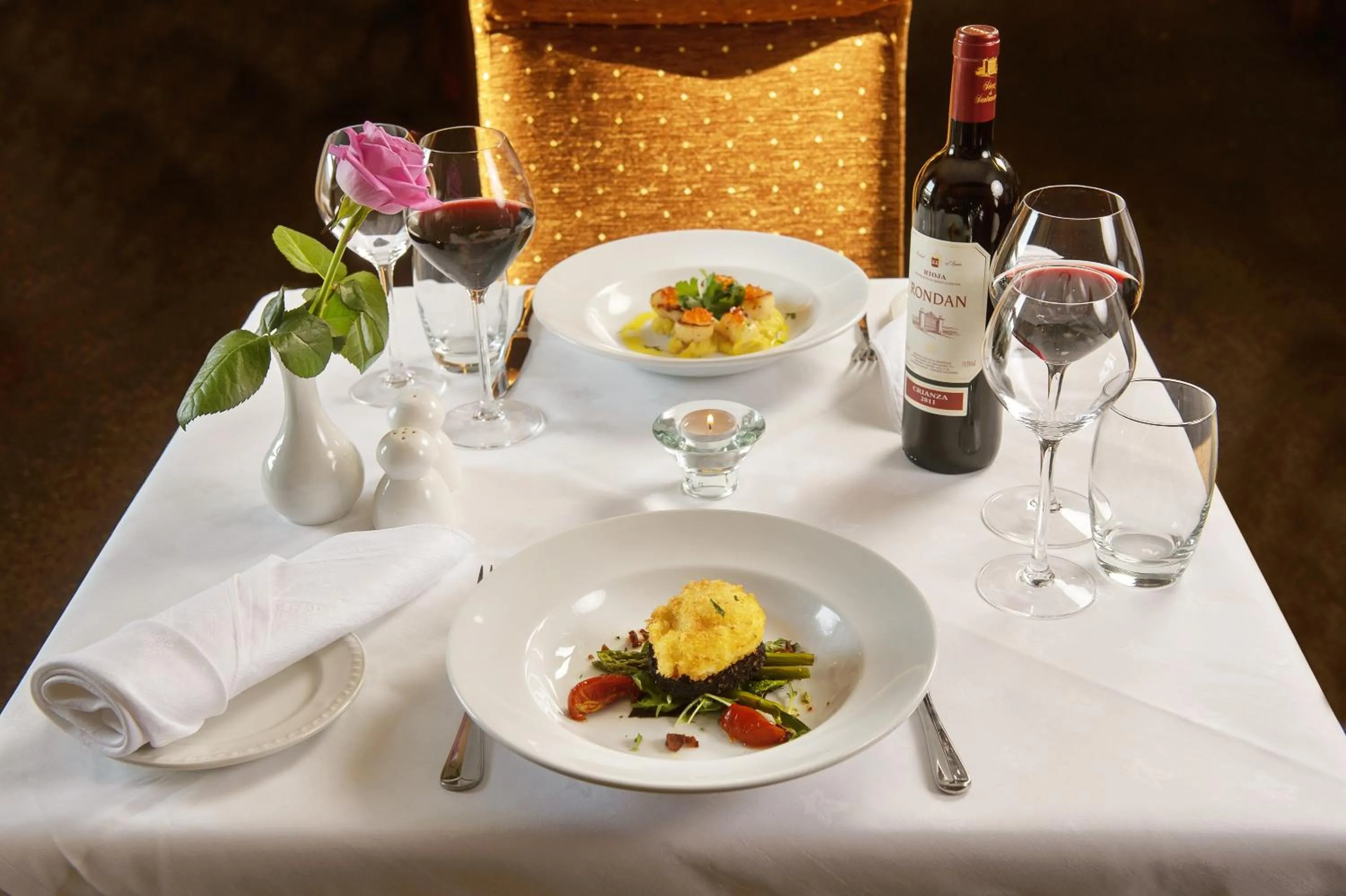 Food close-up in Hylands Burren Hotel