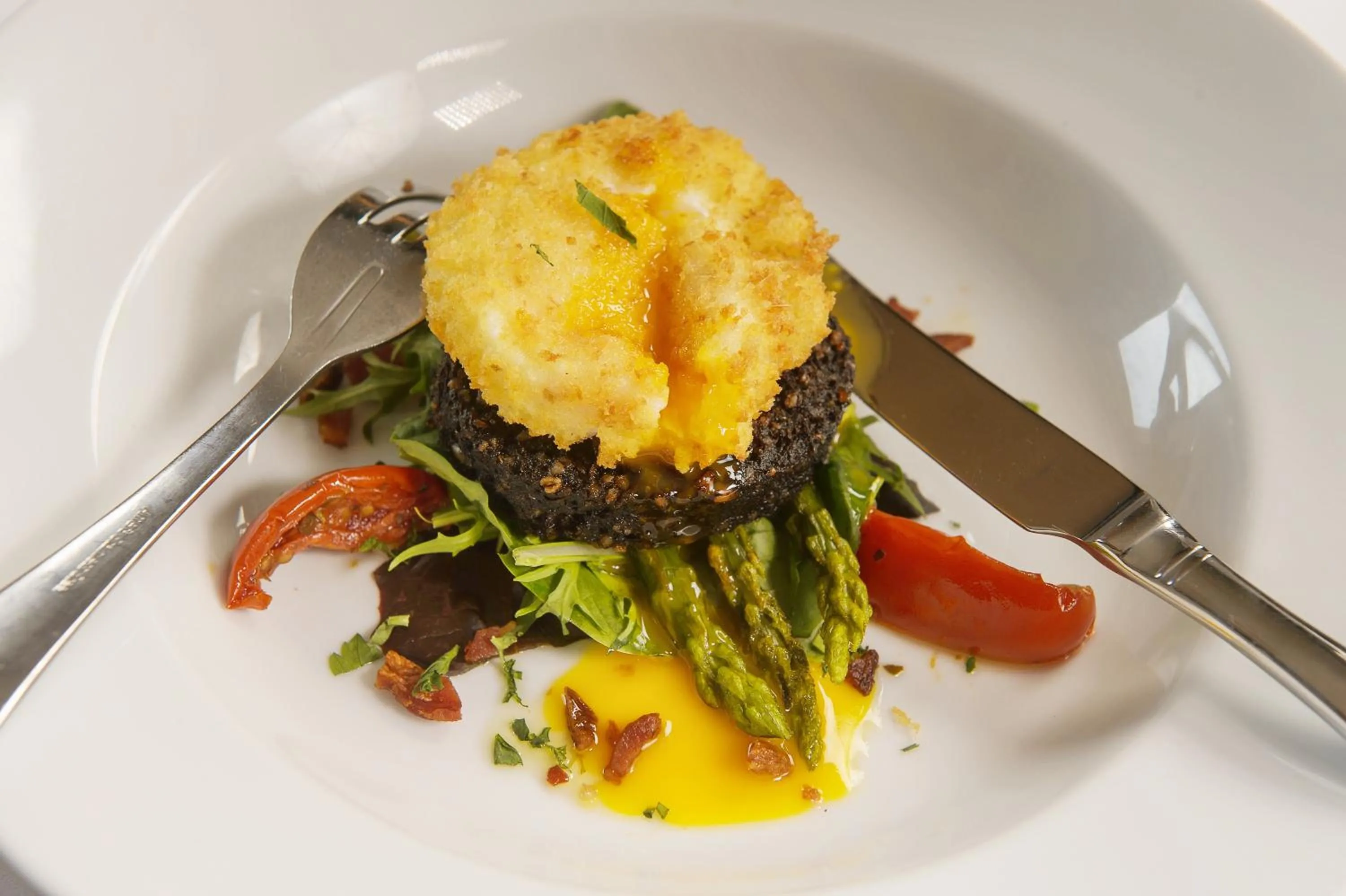 Food close-up in Hylands Burren Hotel