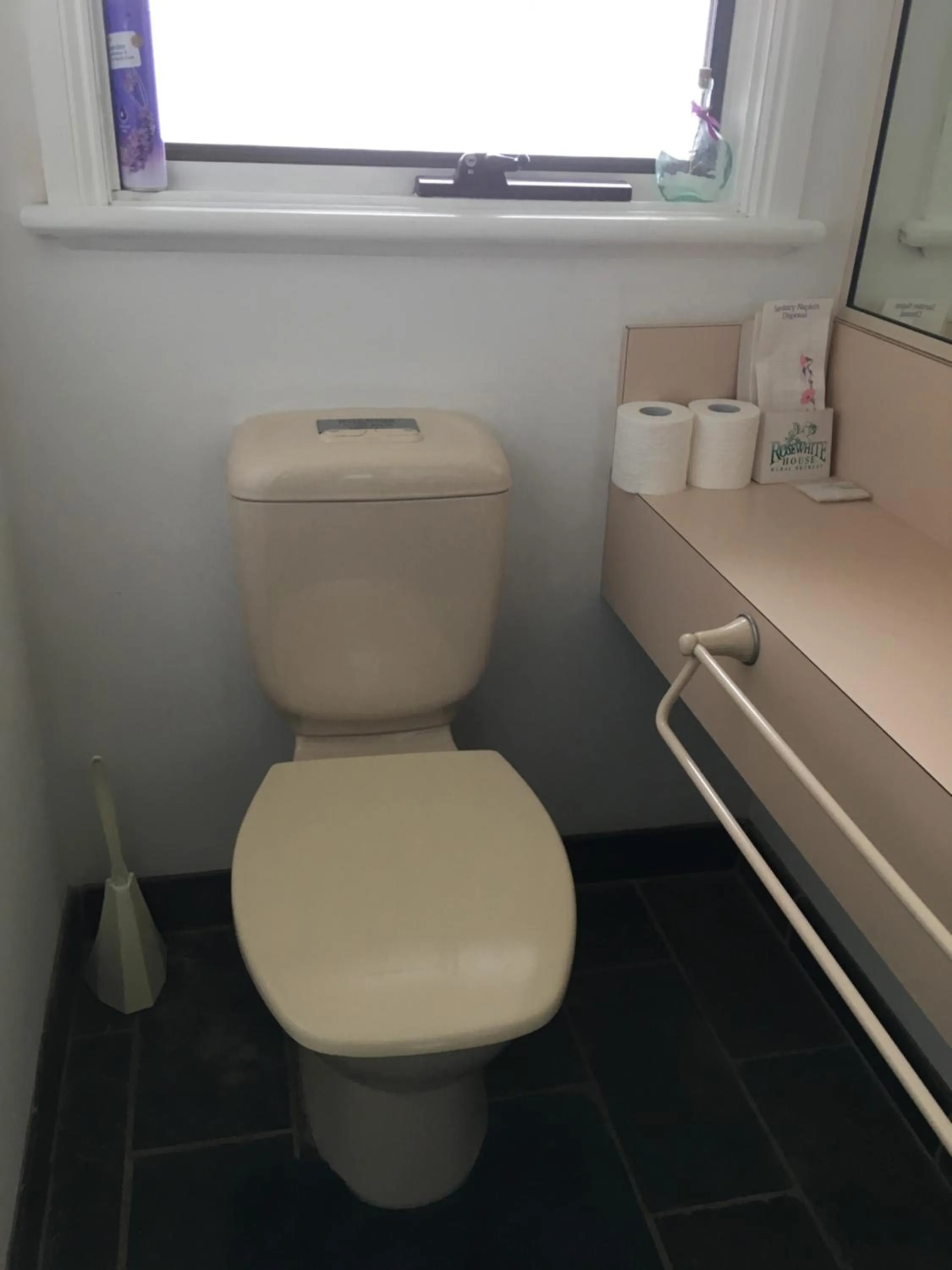 Toilet in Rosewhite House