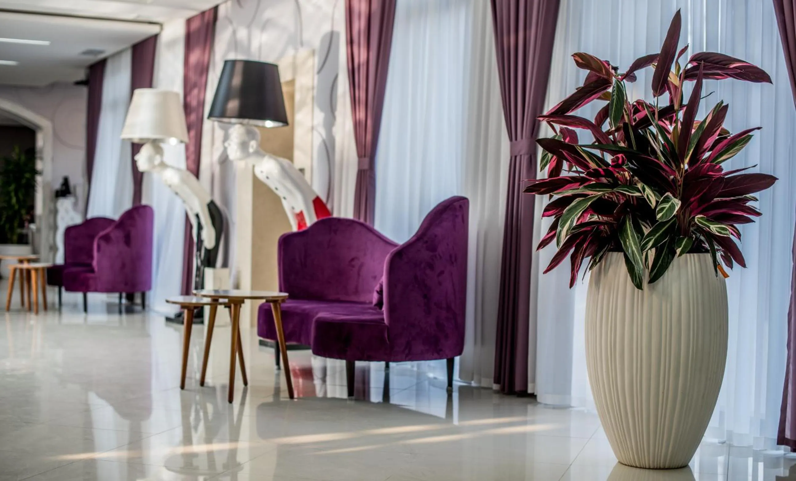 Lobby or reception in Aster Hotel Group