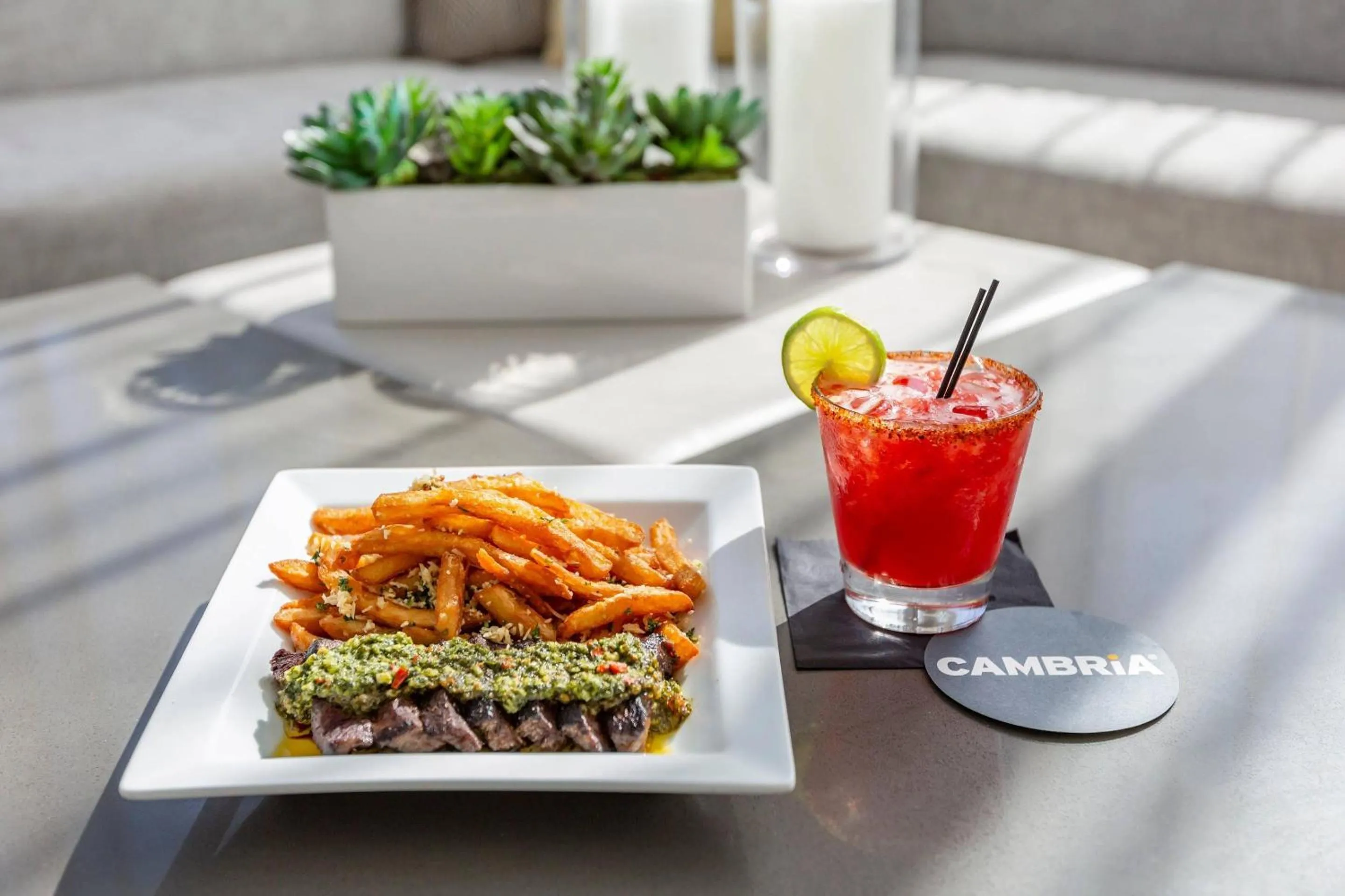 Restaurant/places to eat in Cambria Hotel LAX