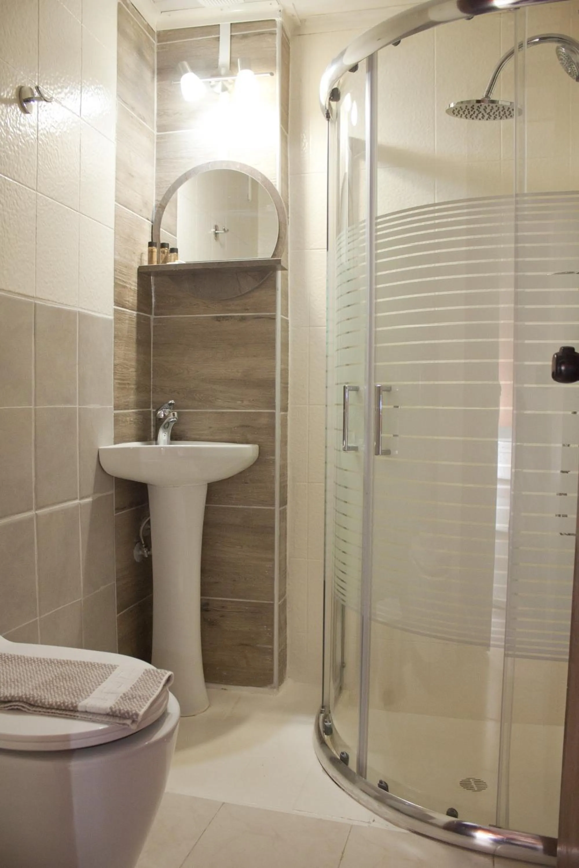 Shower in Danaos Hotel