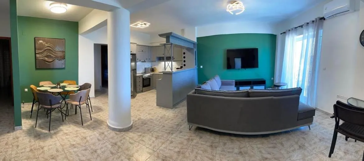 Kitchen or kitchenette in Danaos Hotel