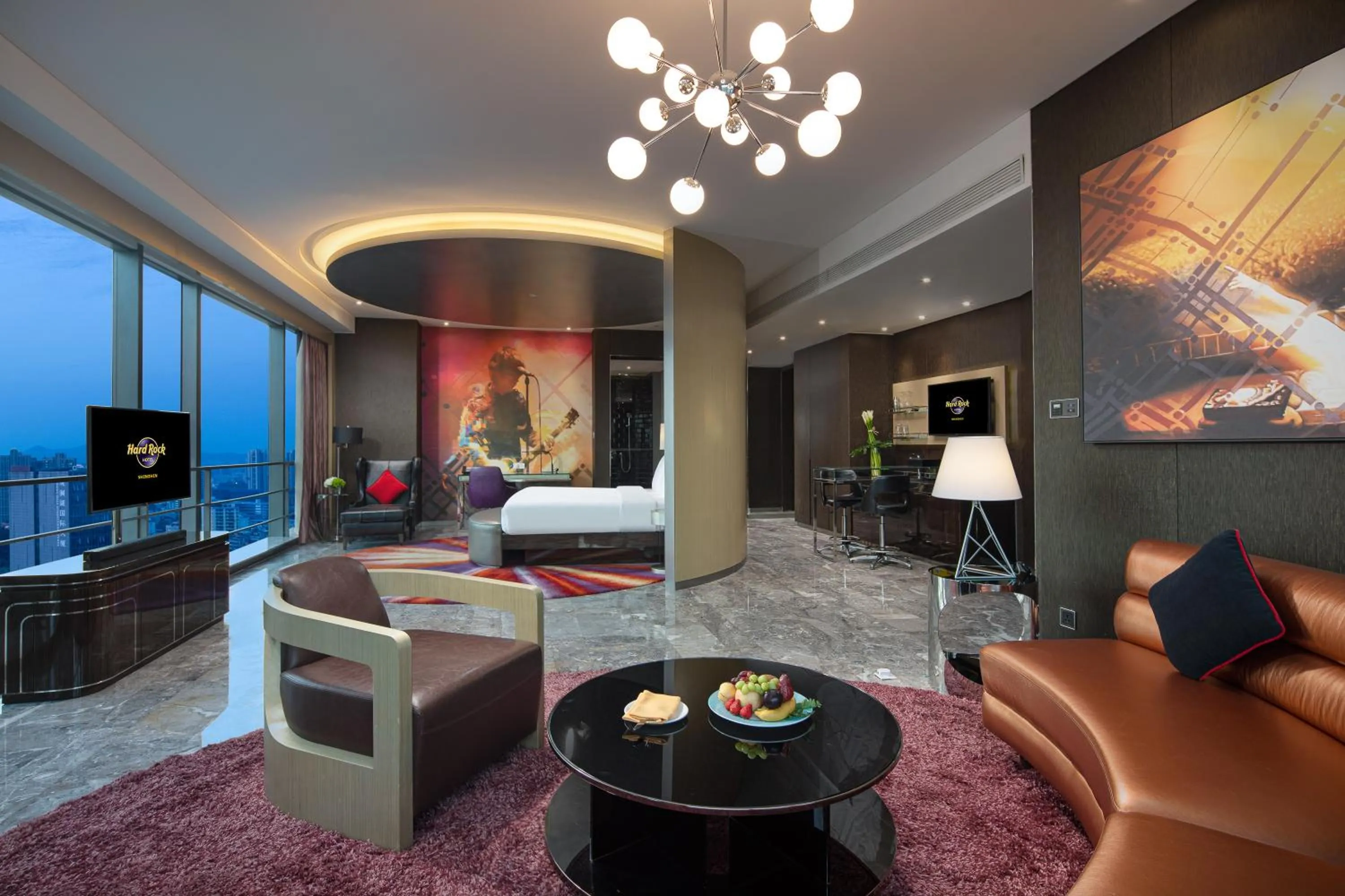 Photo of the whole room in Hard Rock Hotel Shenzhen
