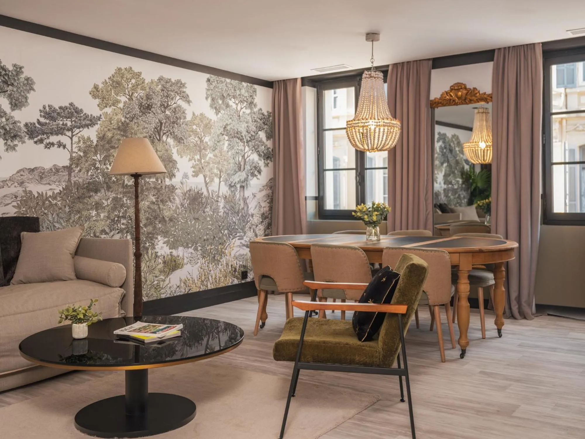 Living room in Maisons du Monde Hôtel & Suites - Marseille Vieux Port