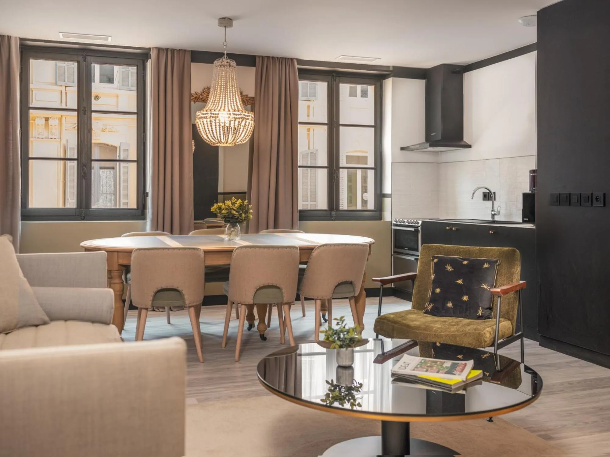 Living room in Maisons du Monde Hôtel & Suites - Marseille Vieux Port