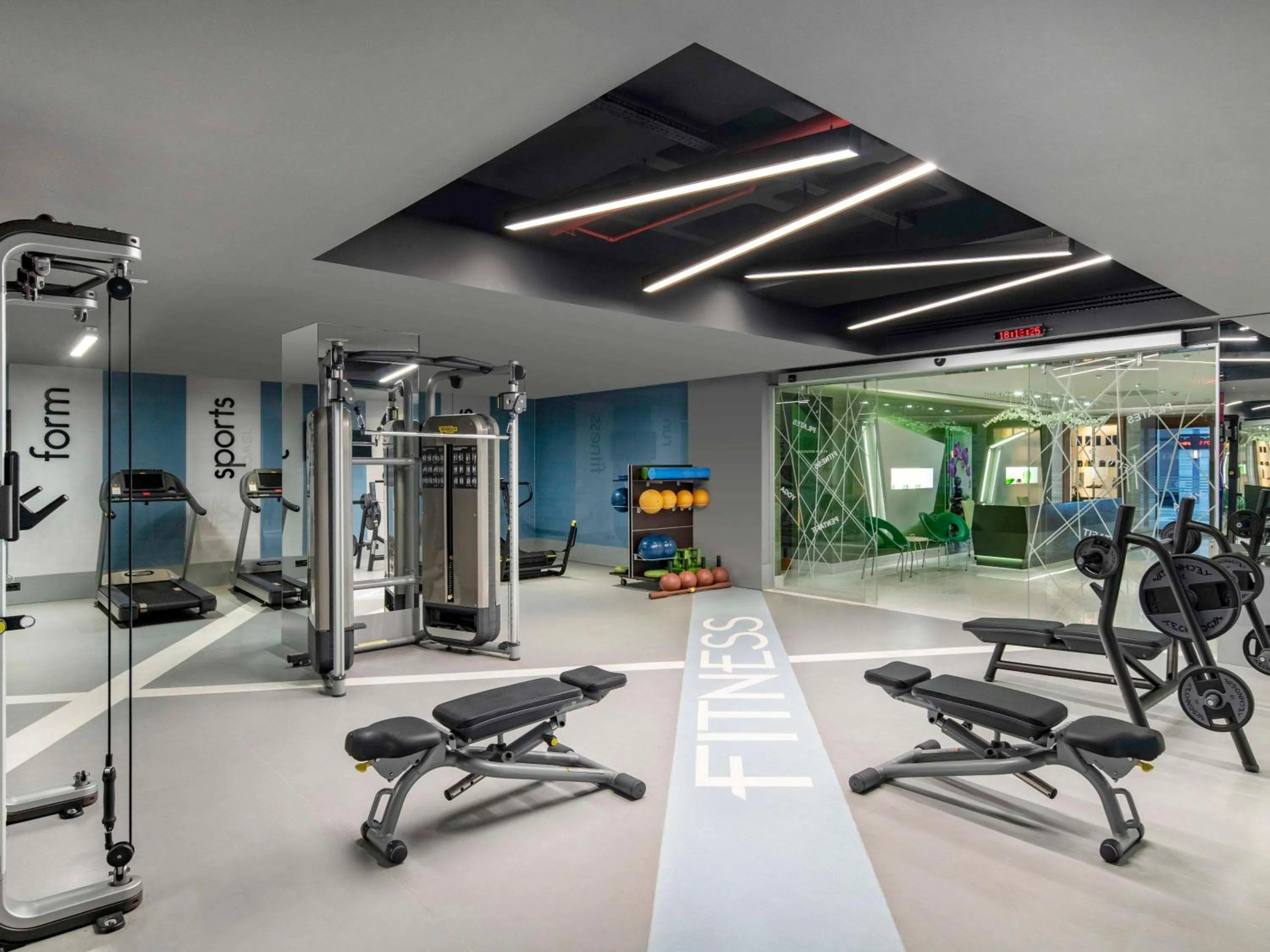 Fitness centre/facilities in Mövenpick Hotel & Thermal Spa Bursa