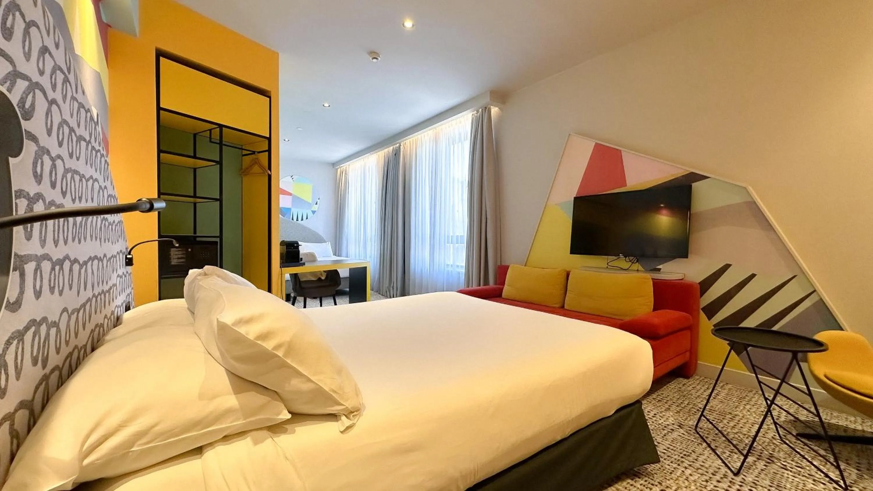 Bed in ibis Styles Tbilisi Center