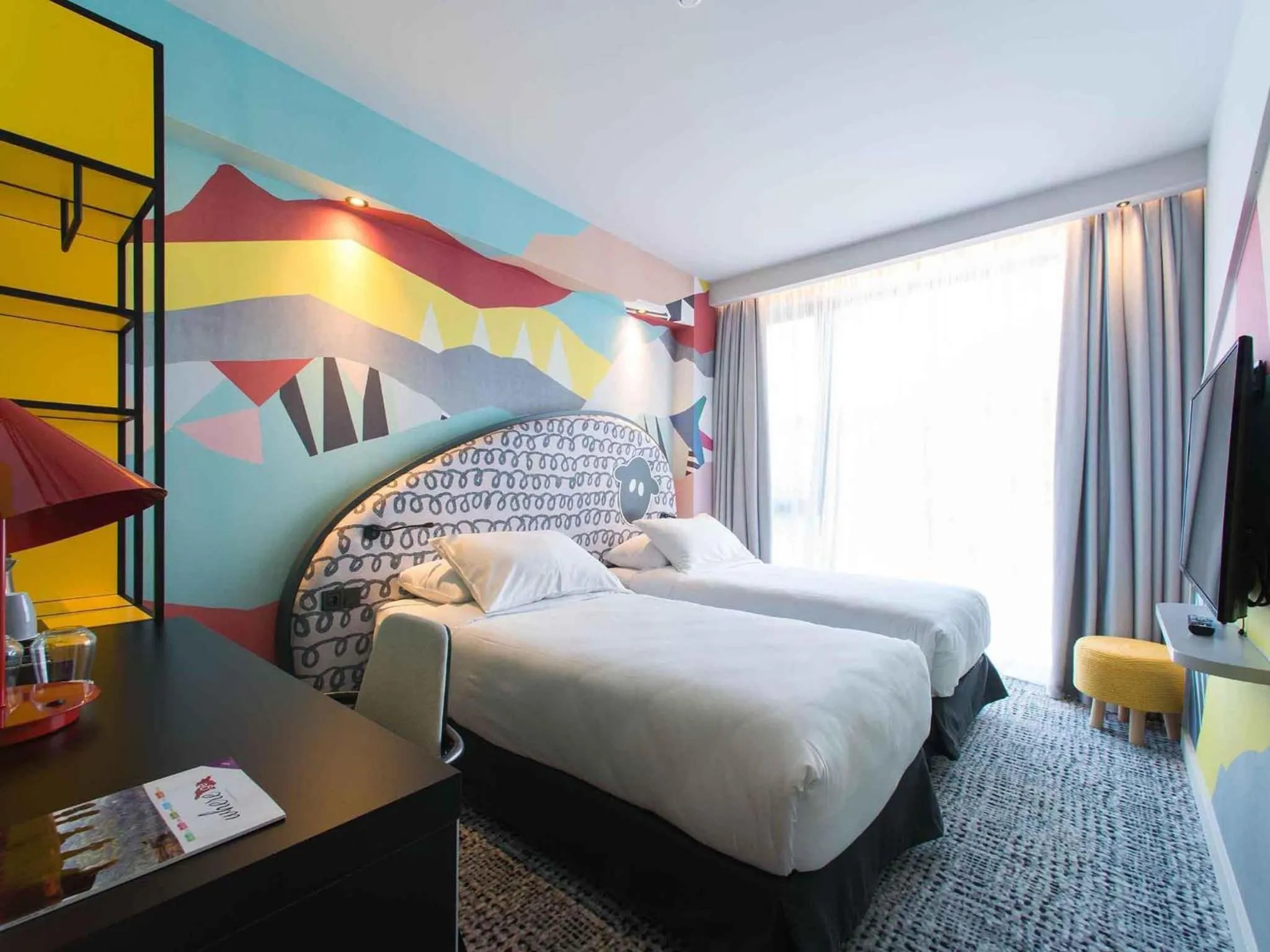 Bedroom, Bed in ibis Styles Tbilisi Center