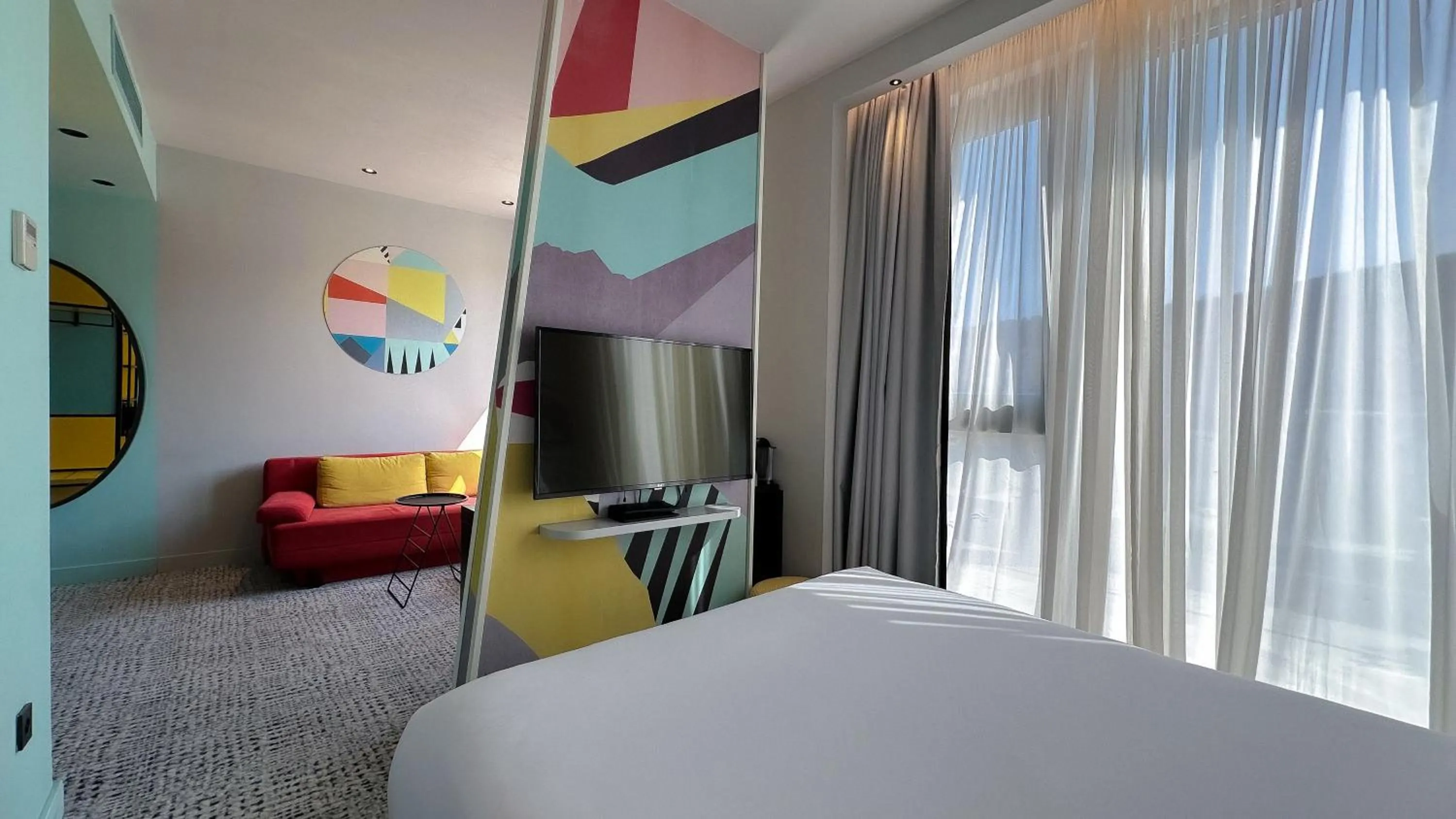 Bed in ibis Styles Tbilisi Center