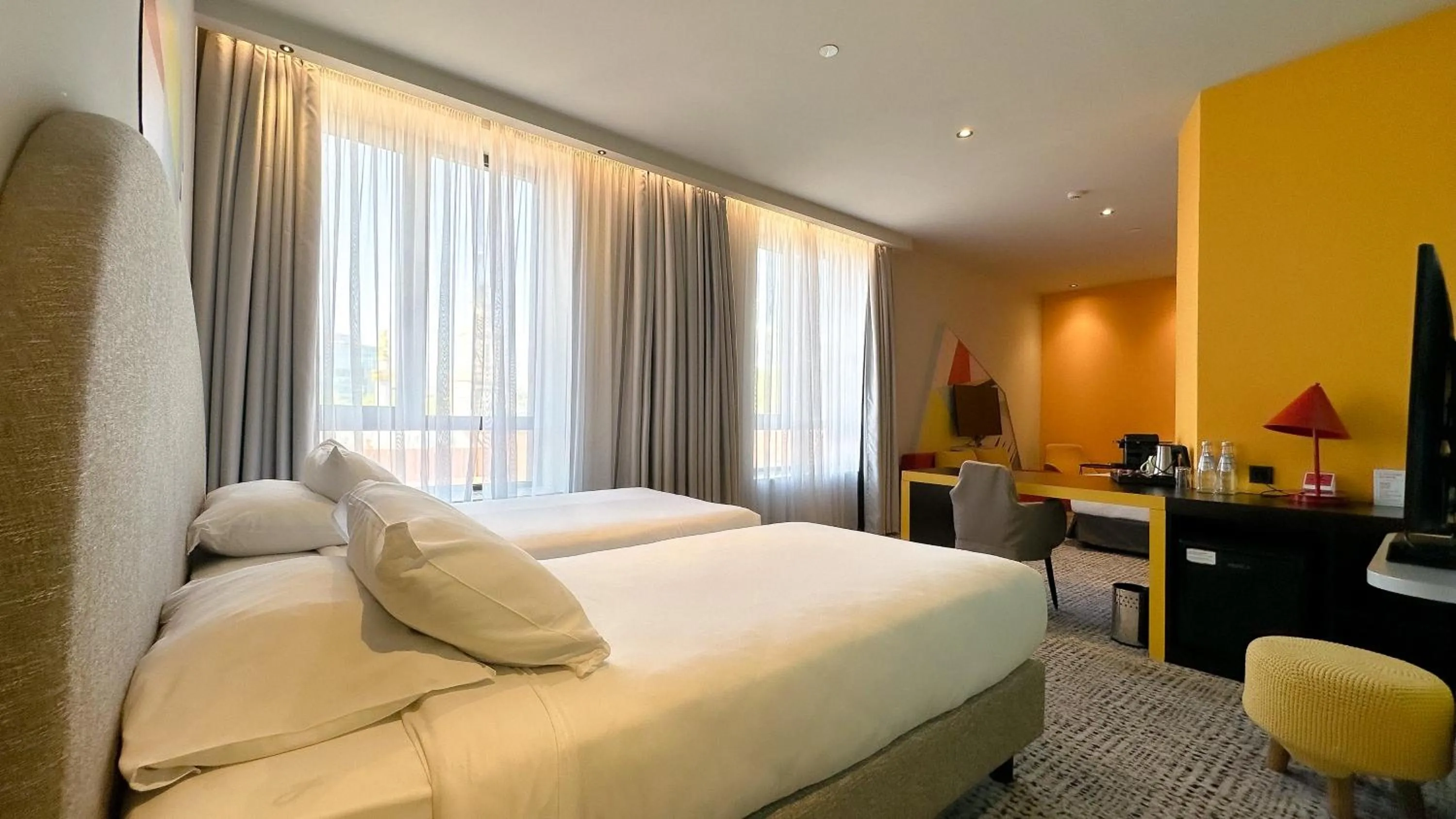 Bed in ibis Styles Tbilisi Center