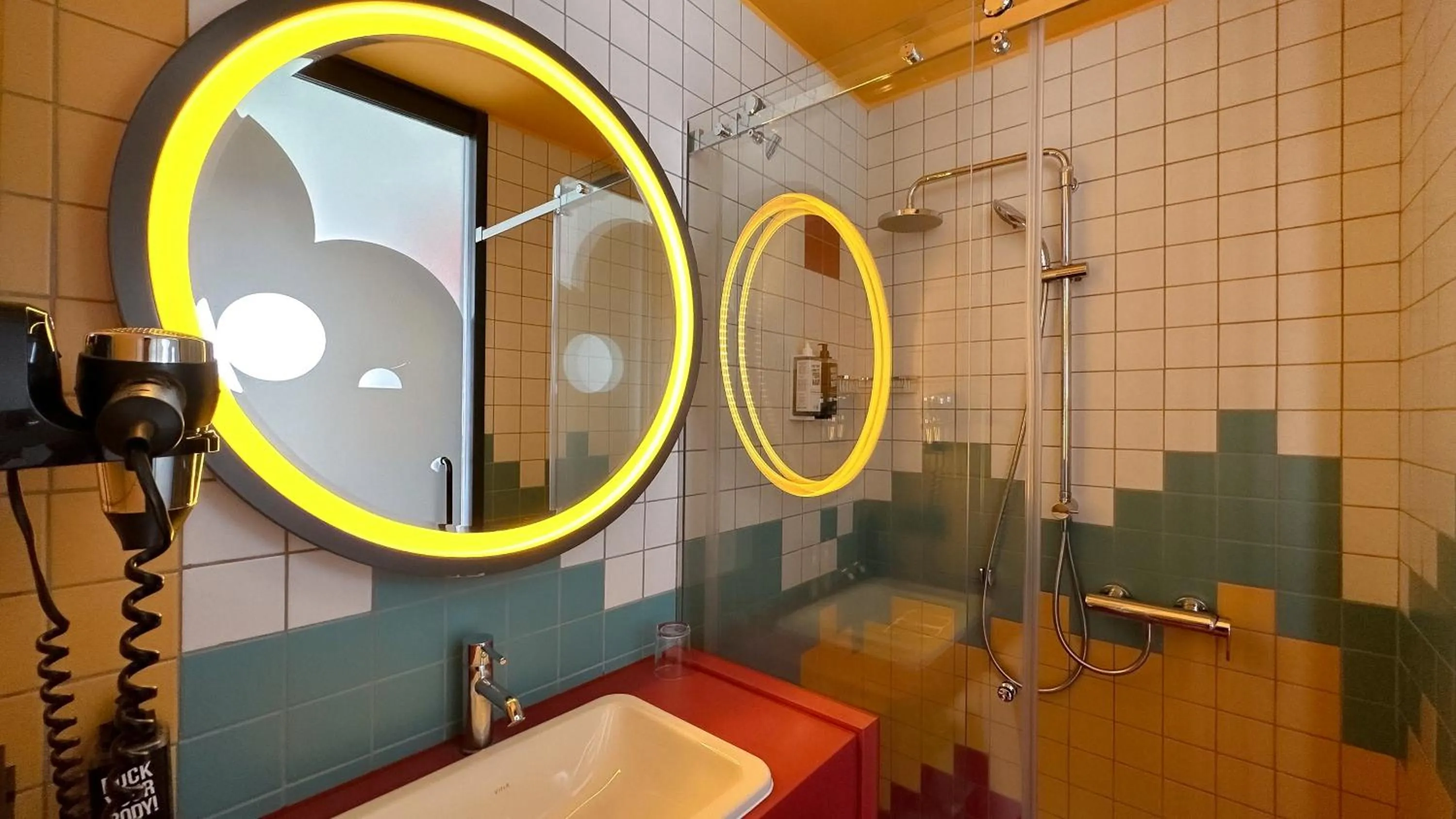Shower in ibis Styles Tbilisi Center