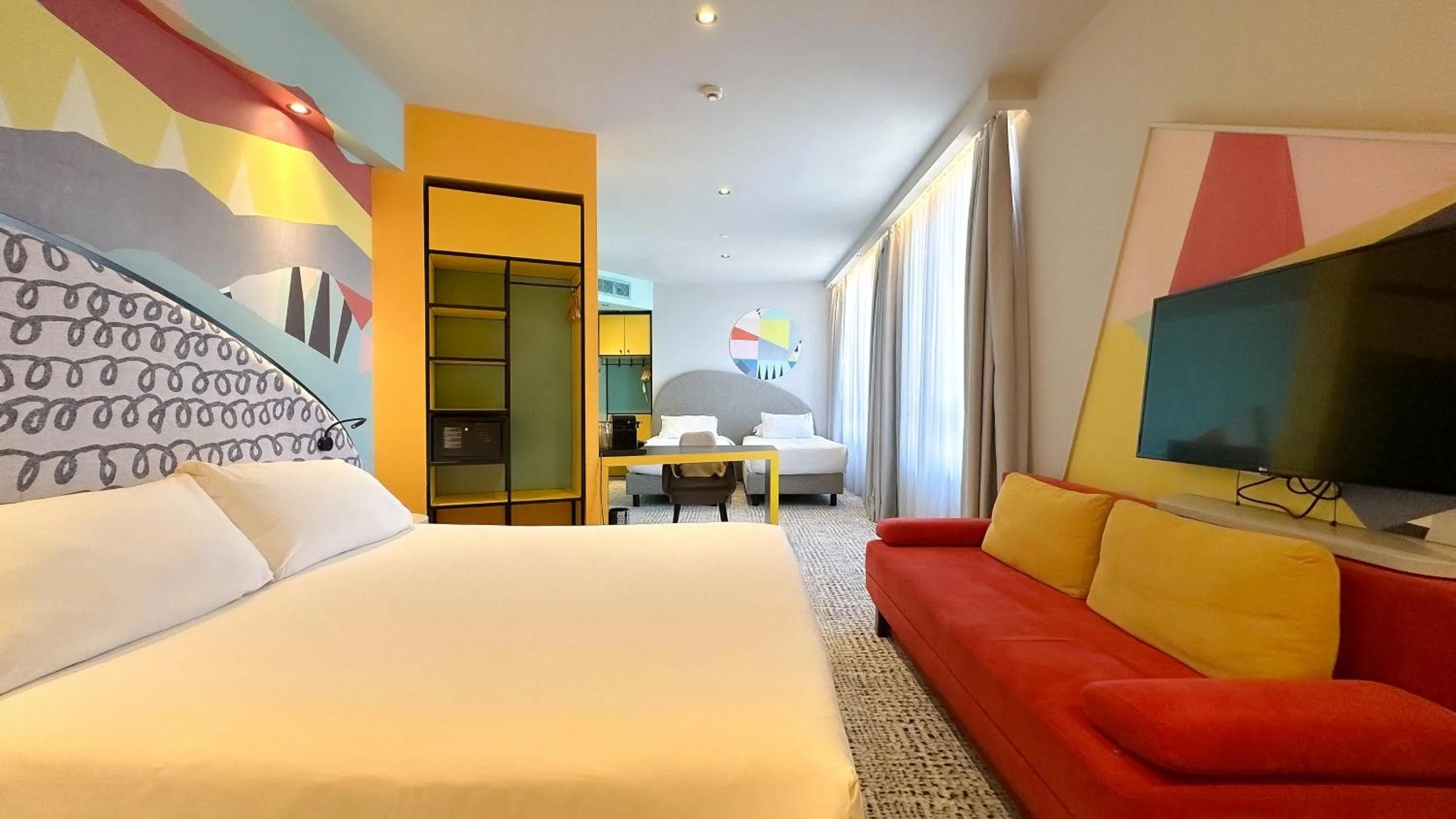 Bed in ibis Styles Tbilisi Center