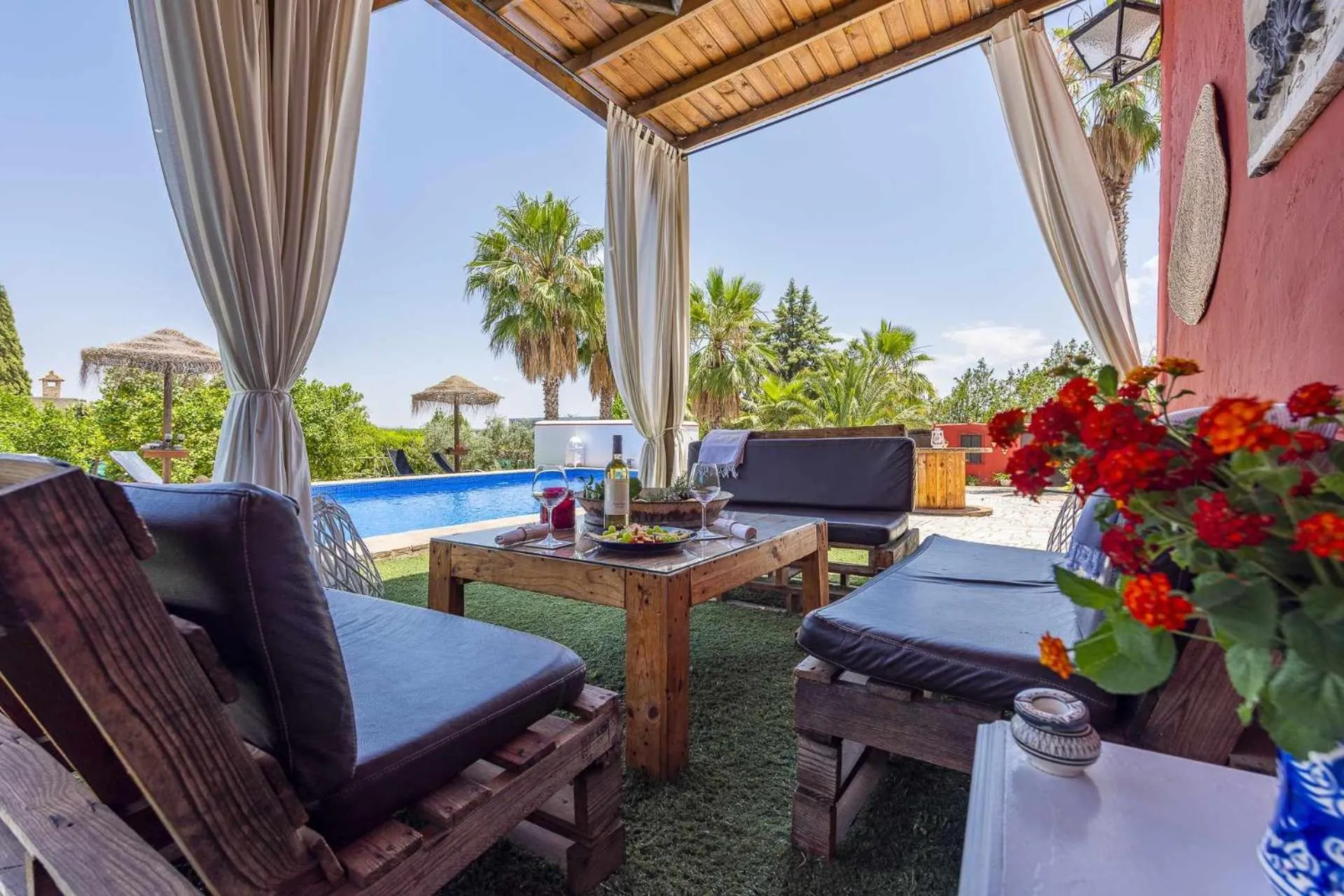 BBQ facilities in Casa Rural Villa Felisa