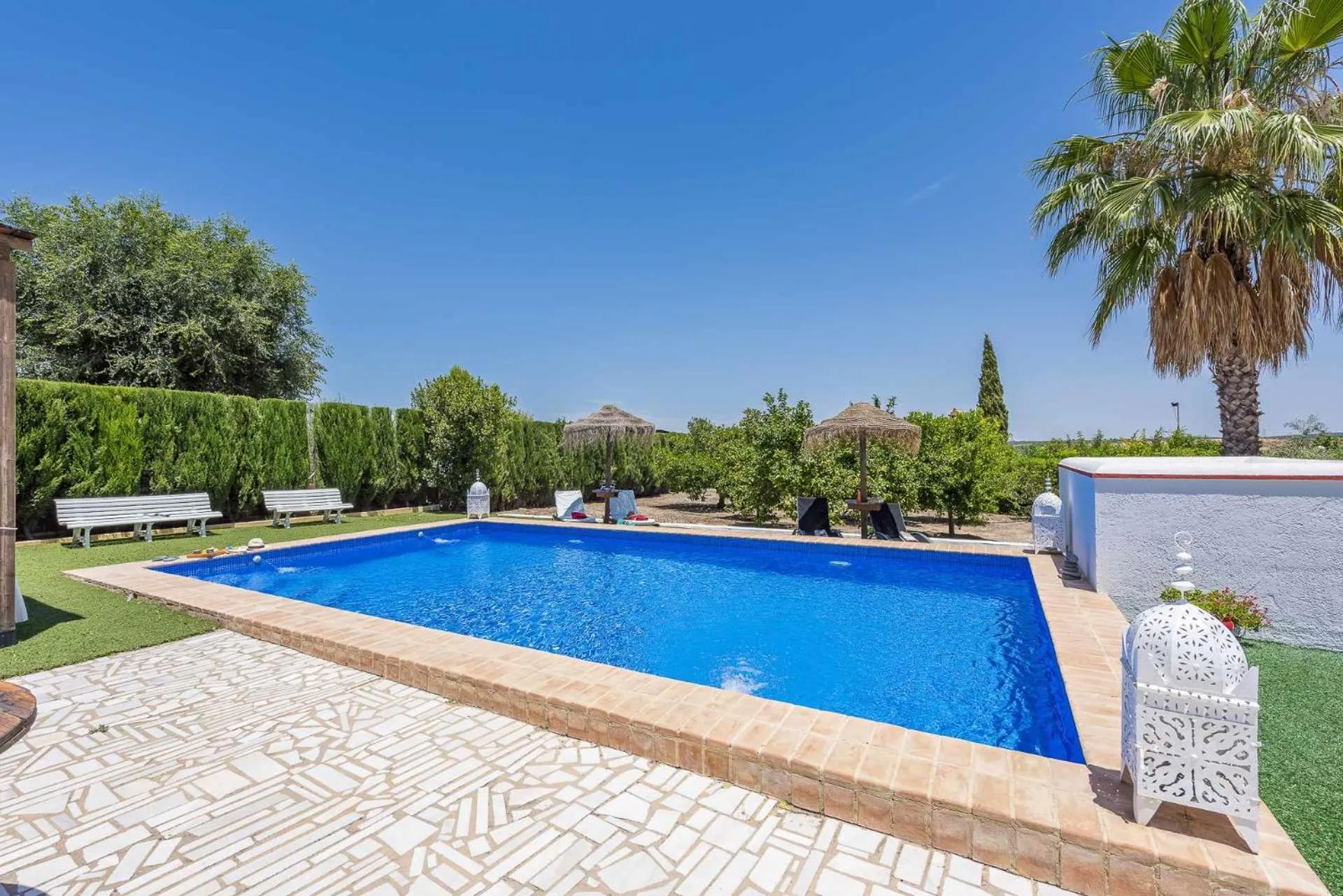 Garden in Casa Rural Villa Felisa