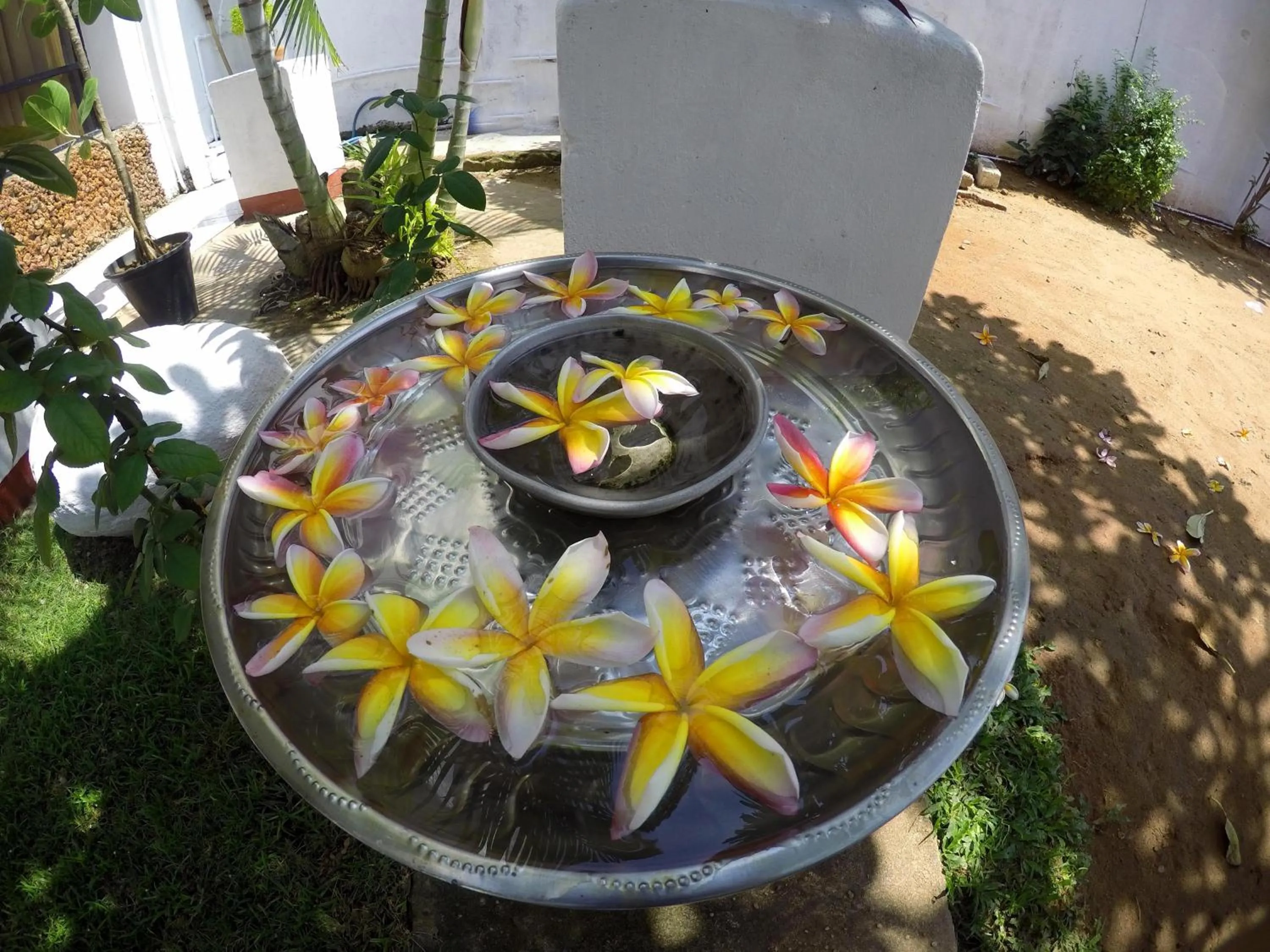 Decorative detail in Colombo Residency