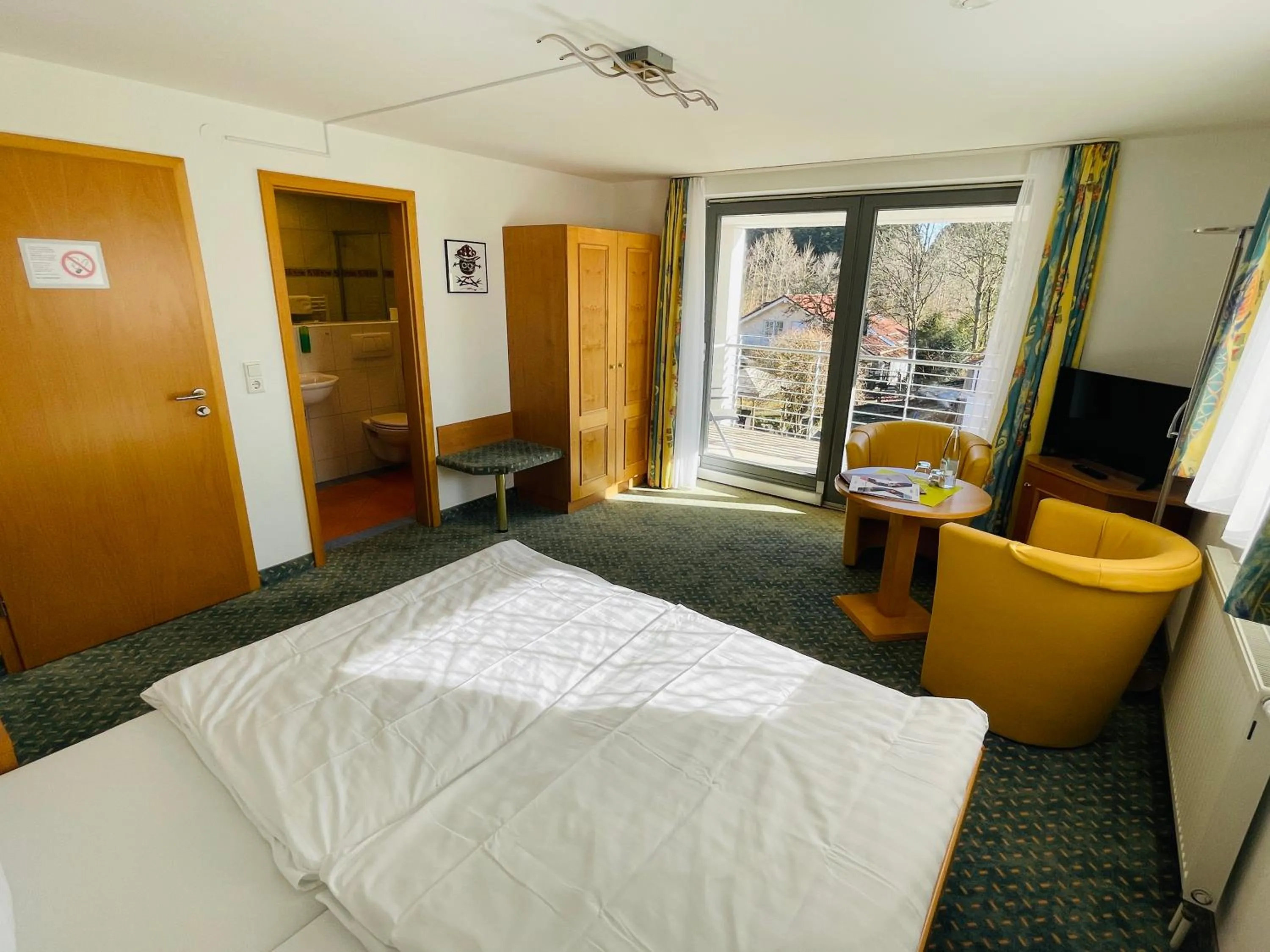 Bed in Landhotel Karin