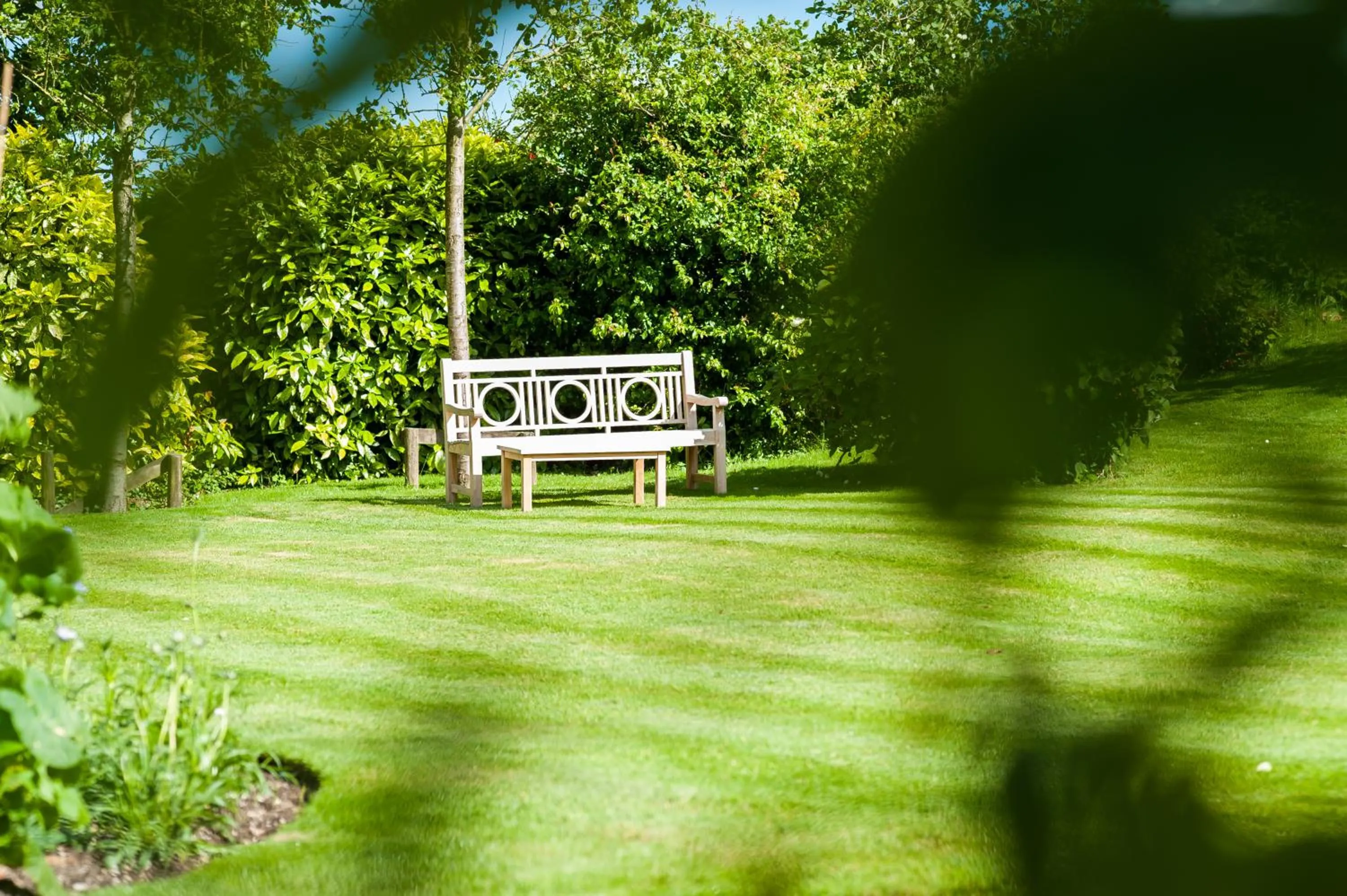 Garden in Summer Lodge Country House Hotel