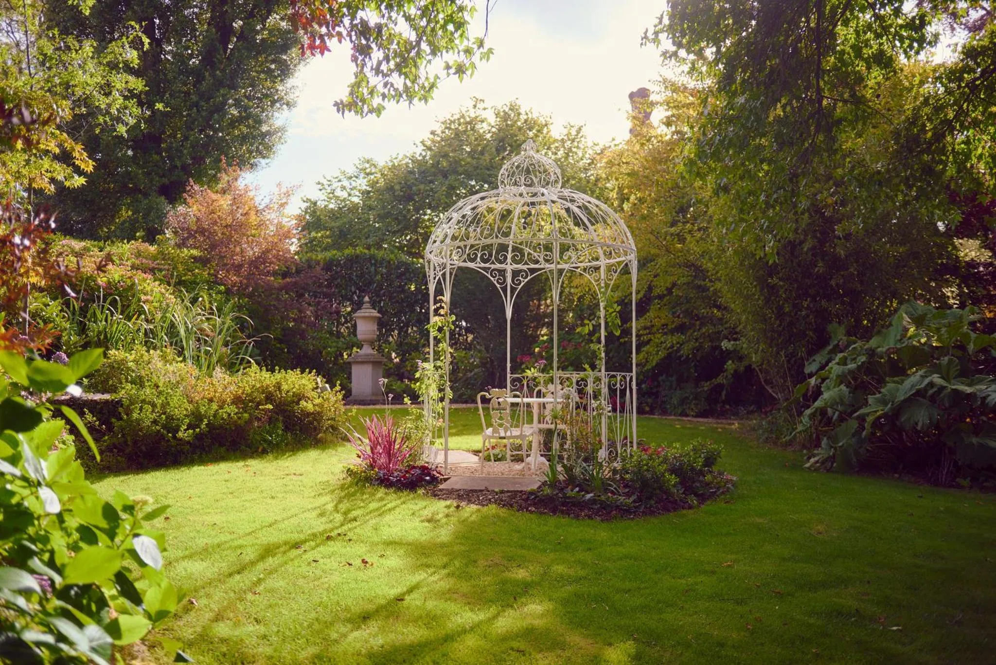 Garden in Summer Lodge Country House Hotel