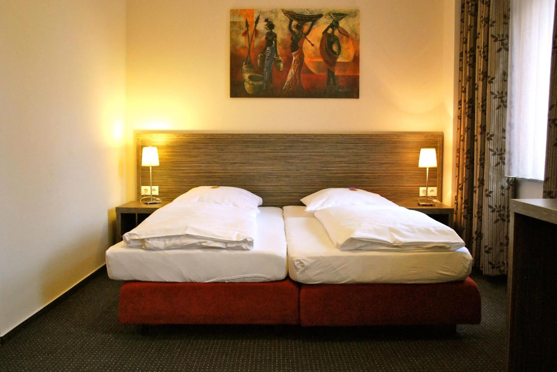 Bed in Hotel Dietrichsdorfer Hof