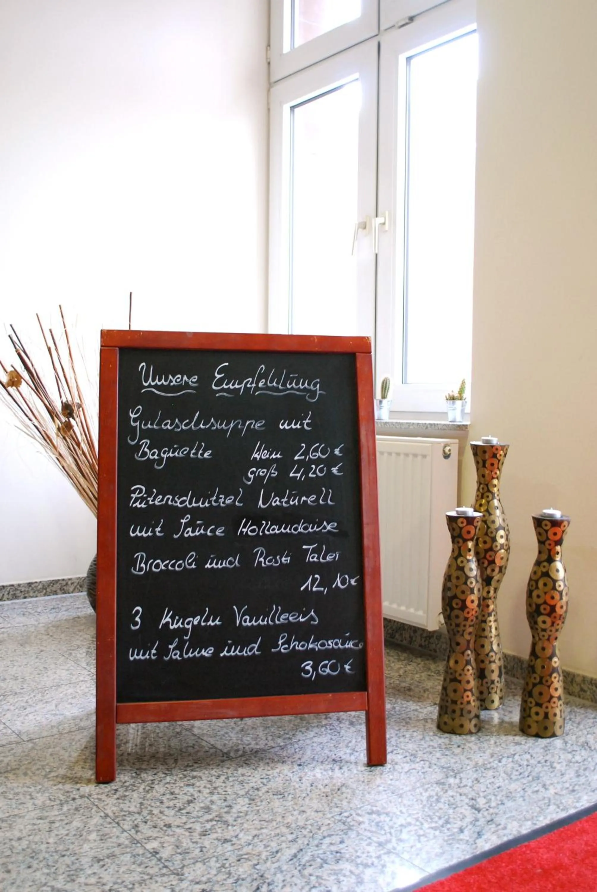 Decorative detail in Hotel Dietrichsdorfer Hof