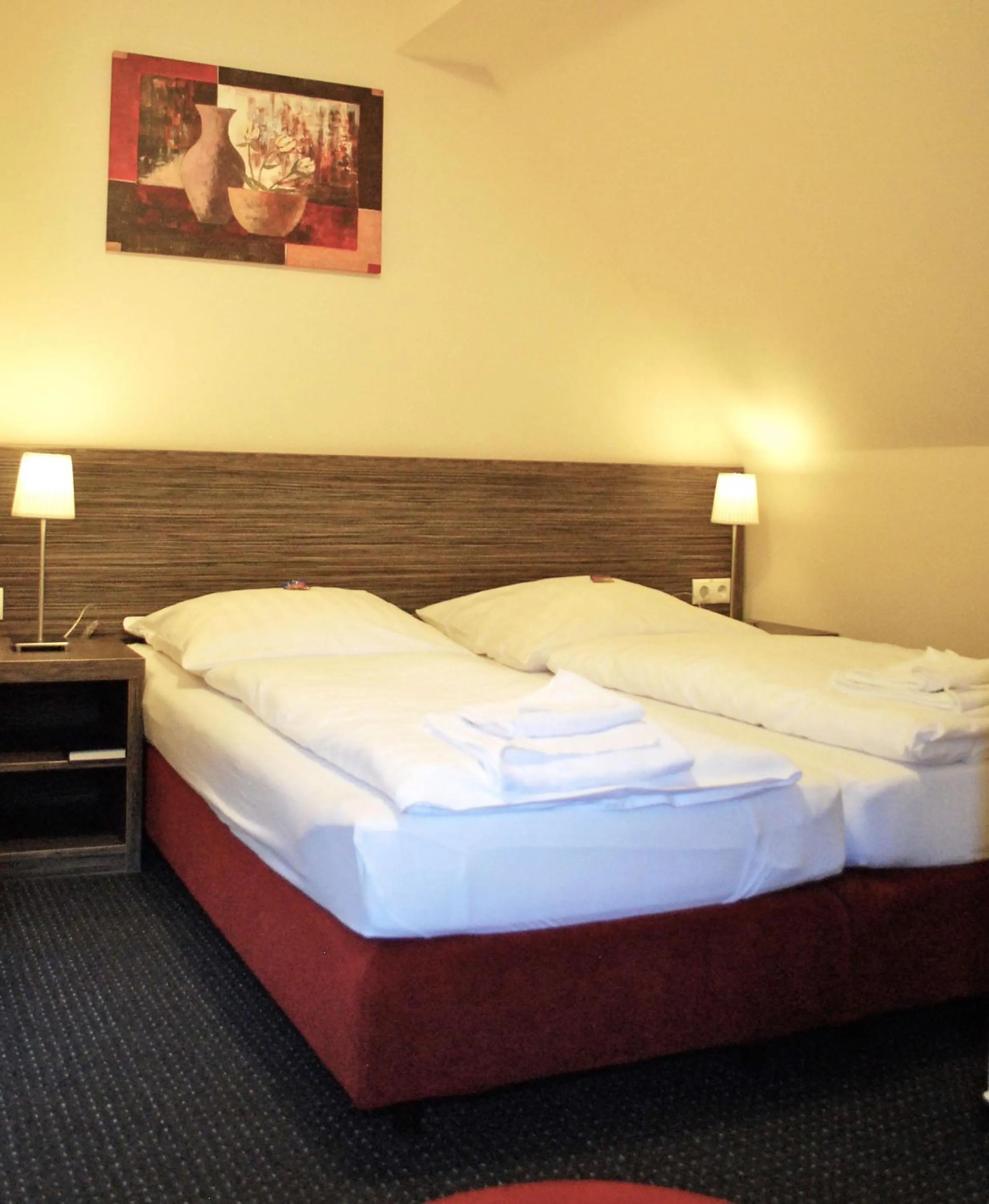 Bed in Hotel Dietrichsdorfer Hof