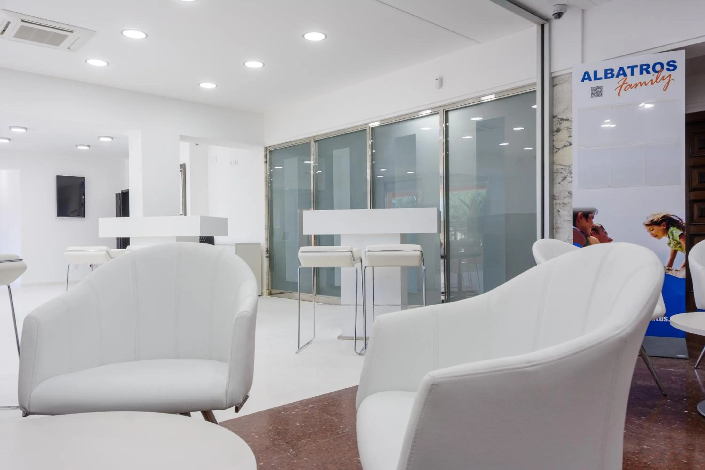 Lobby or reception in Albatros Family