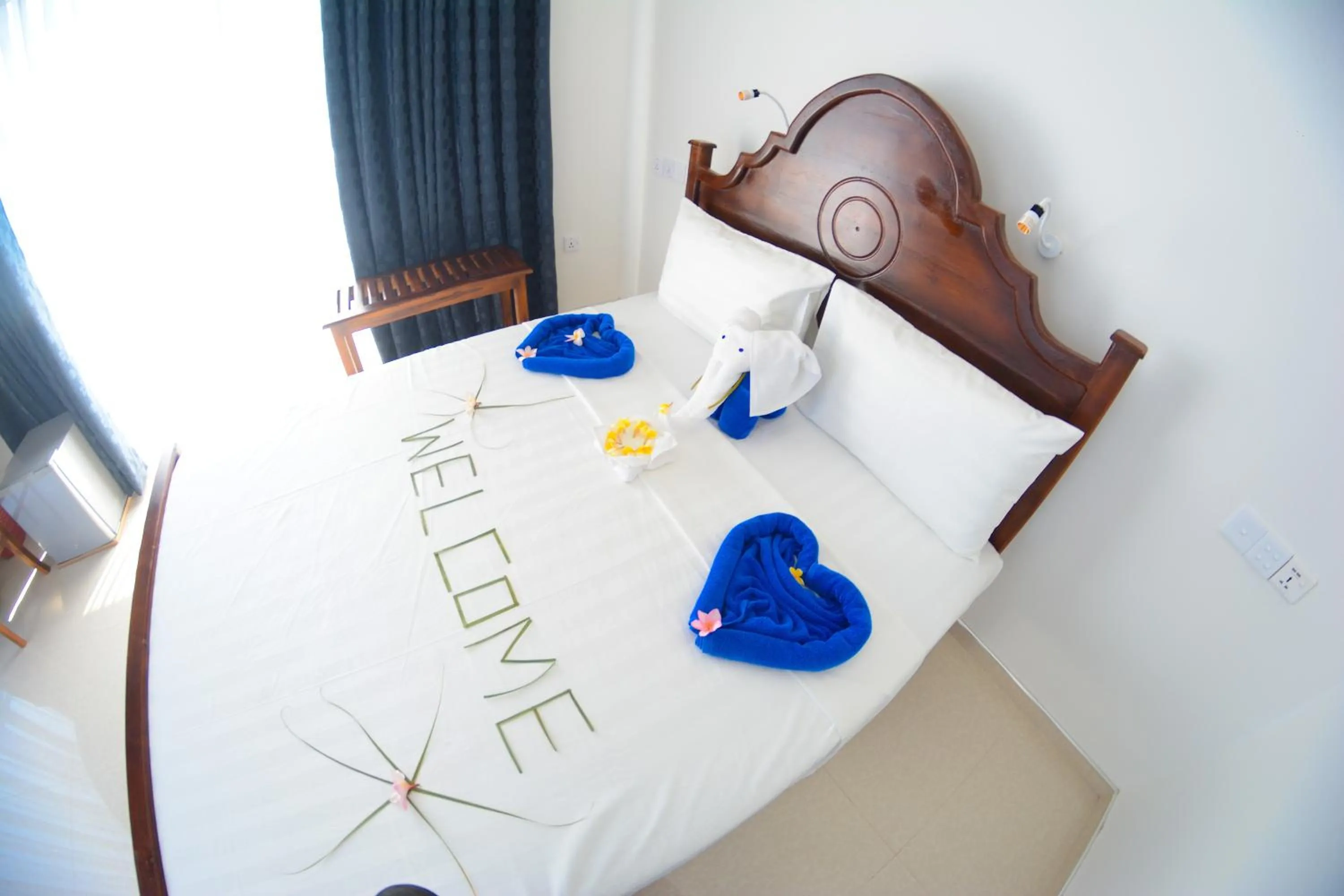 Photo of the whole room, Bed in Nebula Residence