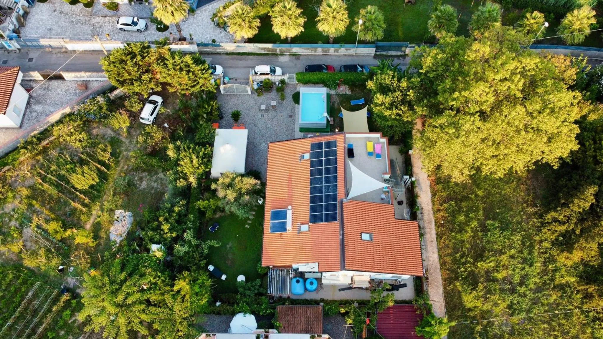 Bird's eye view in B&B Oasi al Mare