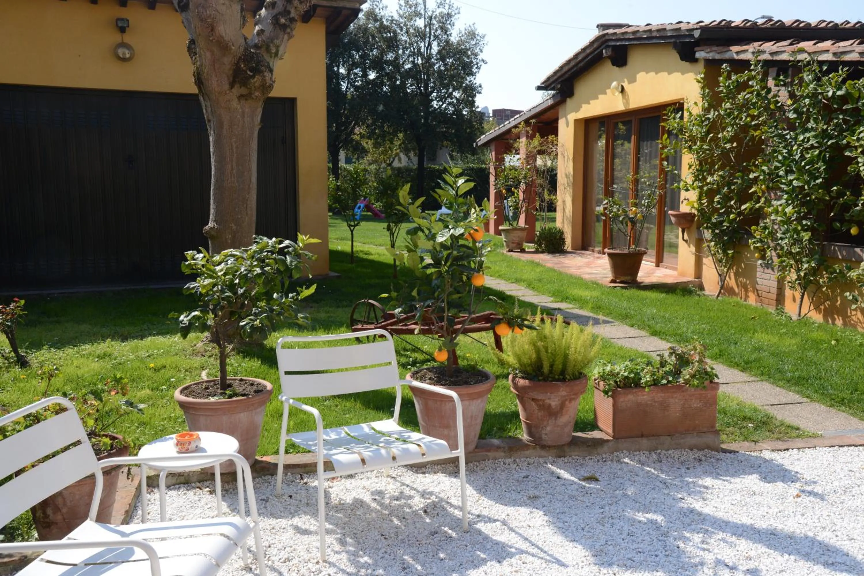 Garden in B&B La corte di Stelio