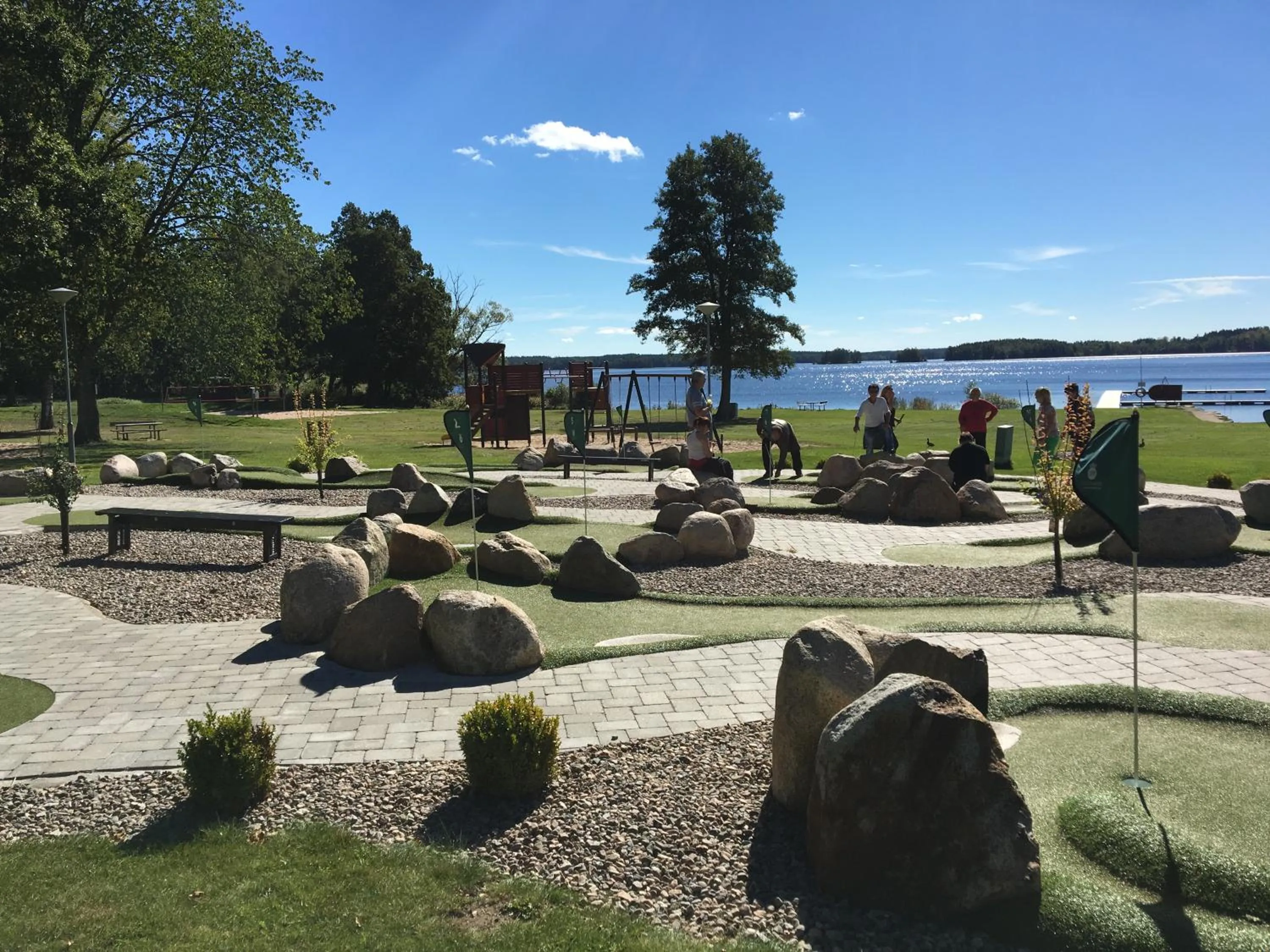 Minigolf in Tingsryd Resort