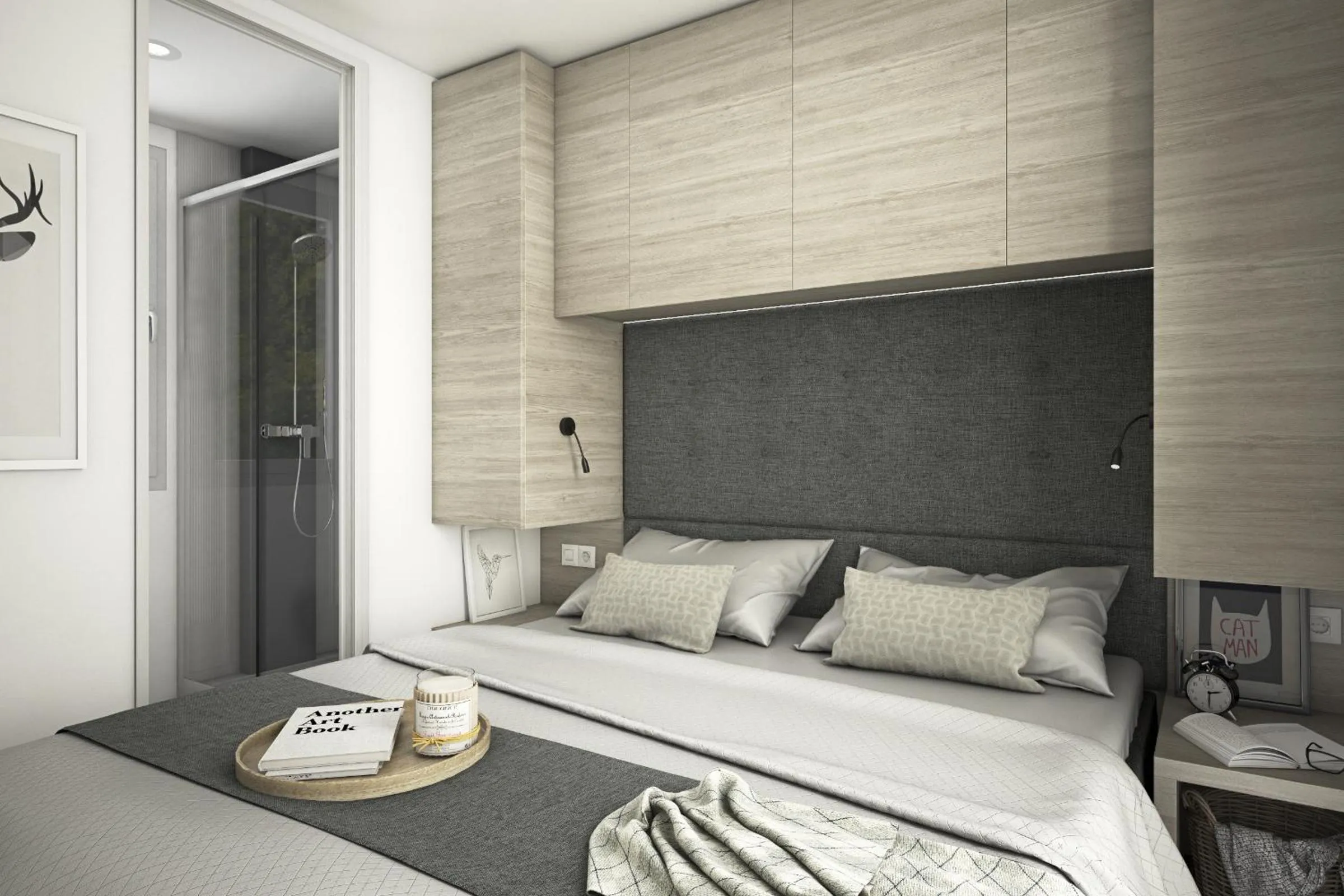 Bed in Tingsryd Resort