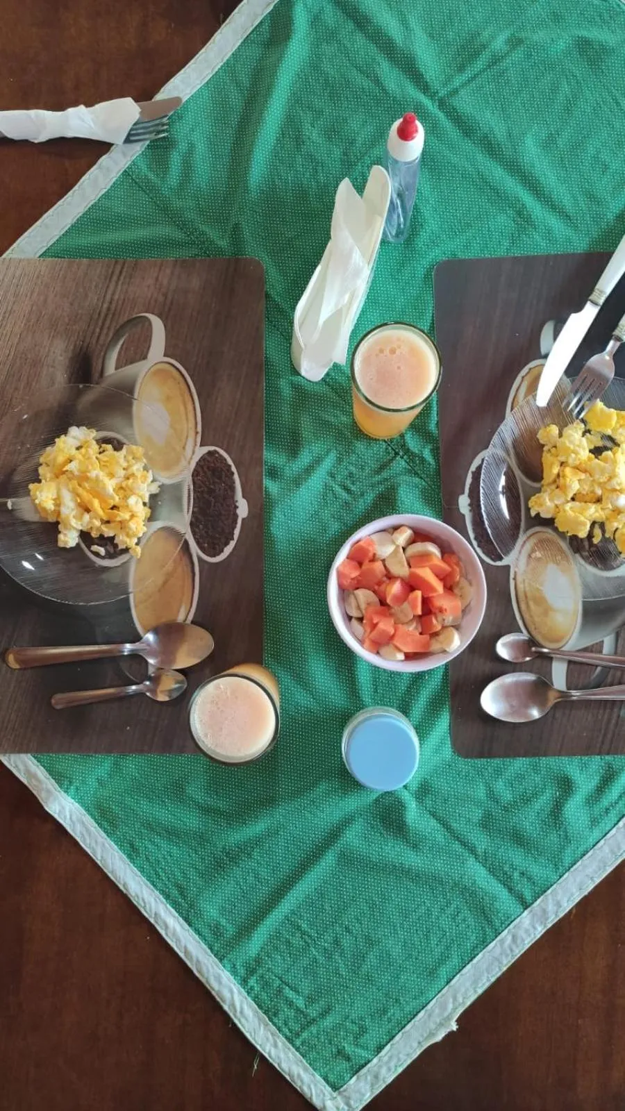 Breakfast in Pousada Recanto Verde Cunha