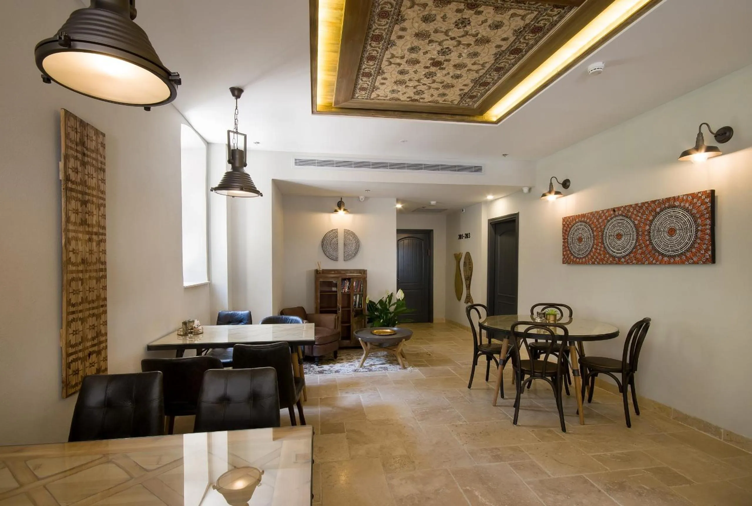 Lobby or reception in Carmella Boutique Hotel
