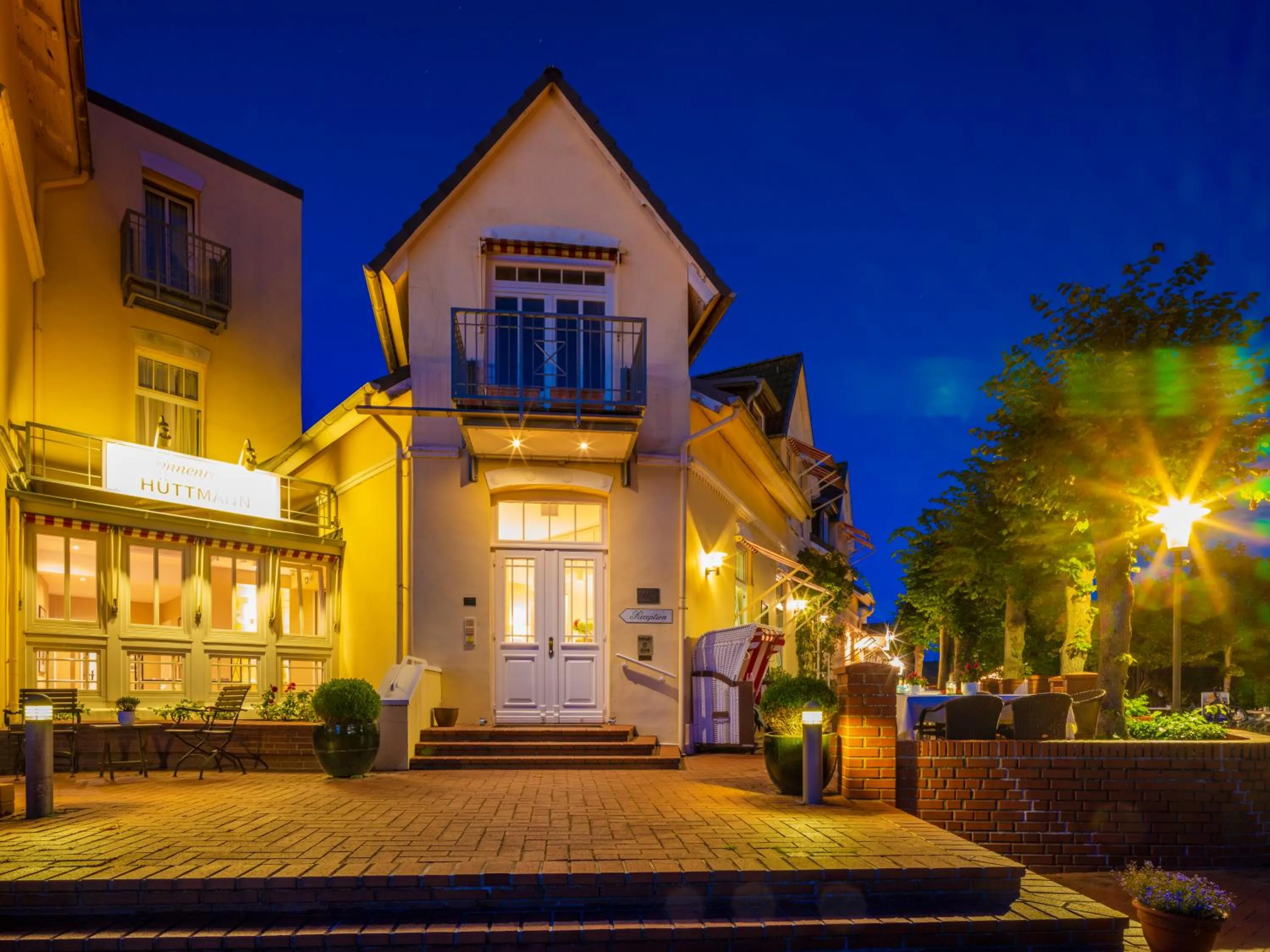Property building in Hotel Hüttmann