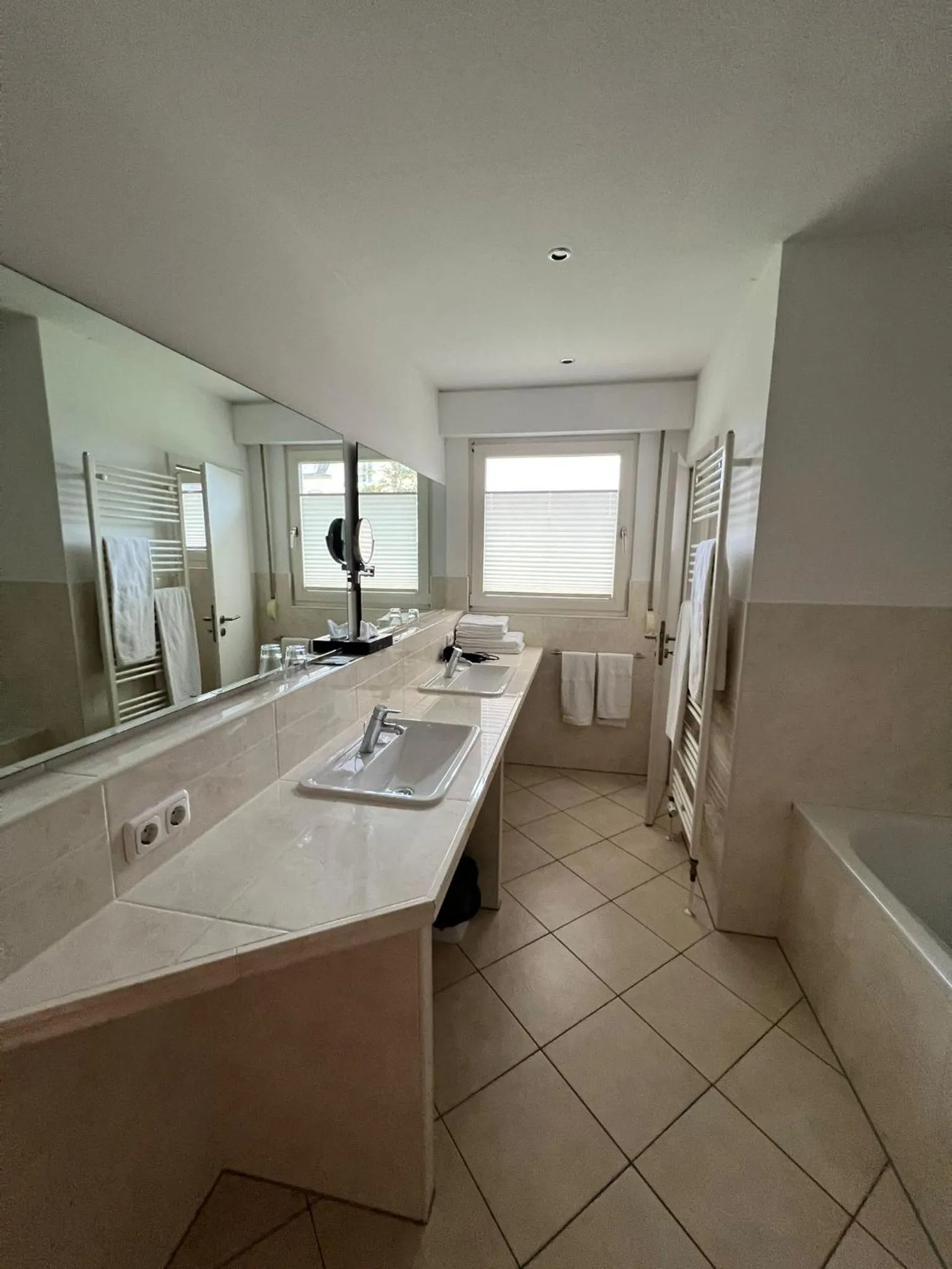 Bathroom in Hotel Hüttmann