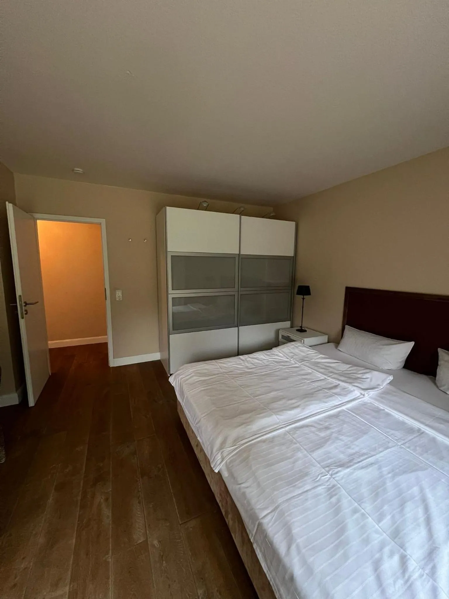 Photo of the whole room, Bed in Hotel Hüttmann