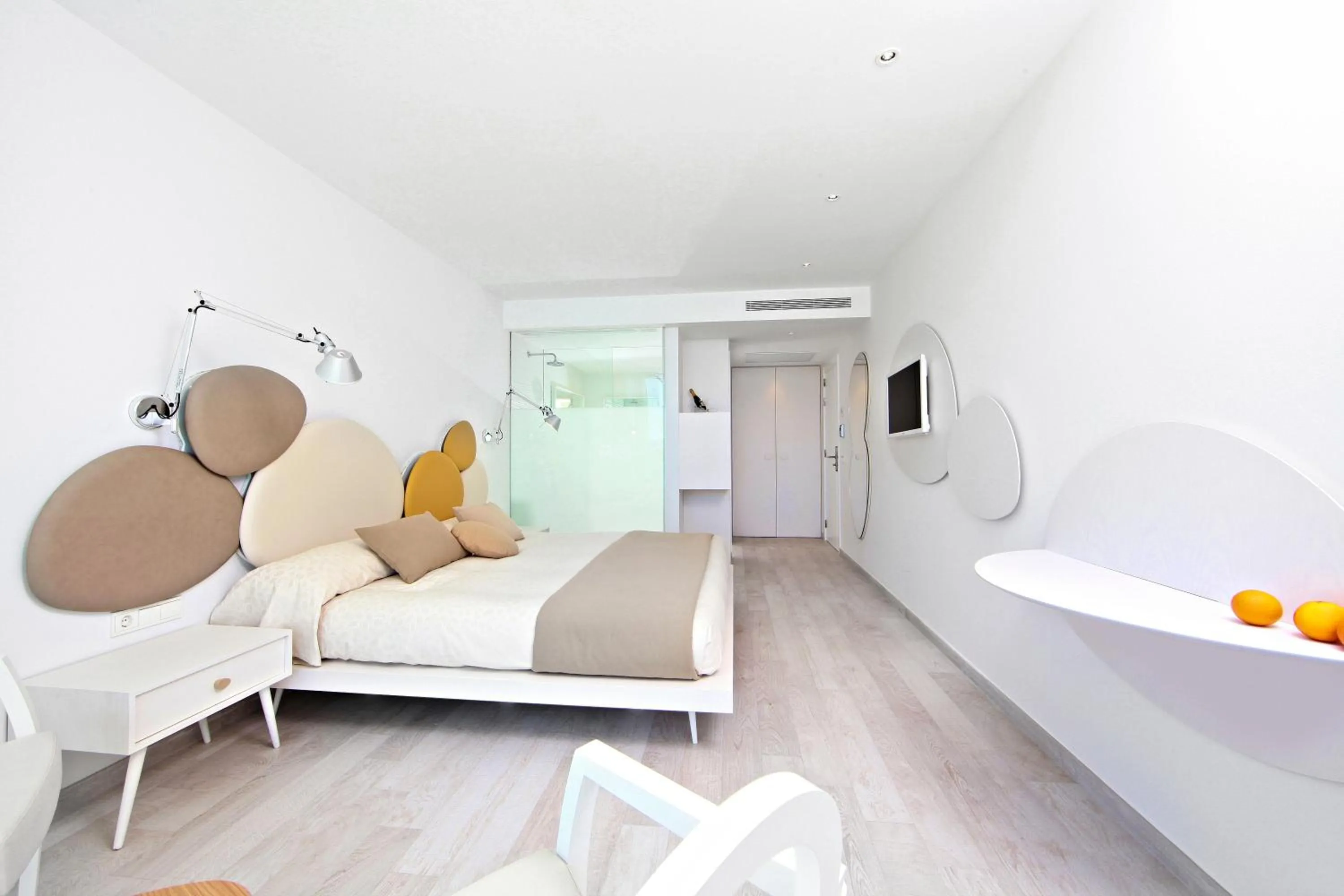 Bed in Son Moll Sentits Hotel & Spa - Adults Only