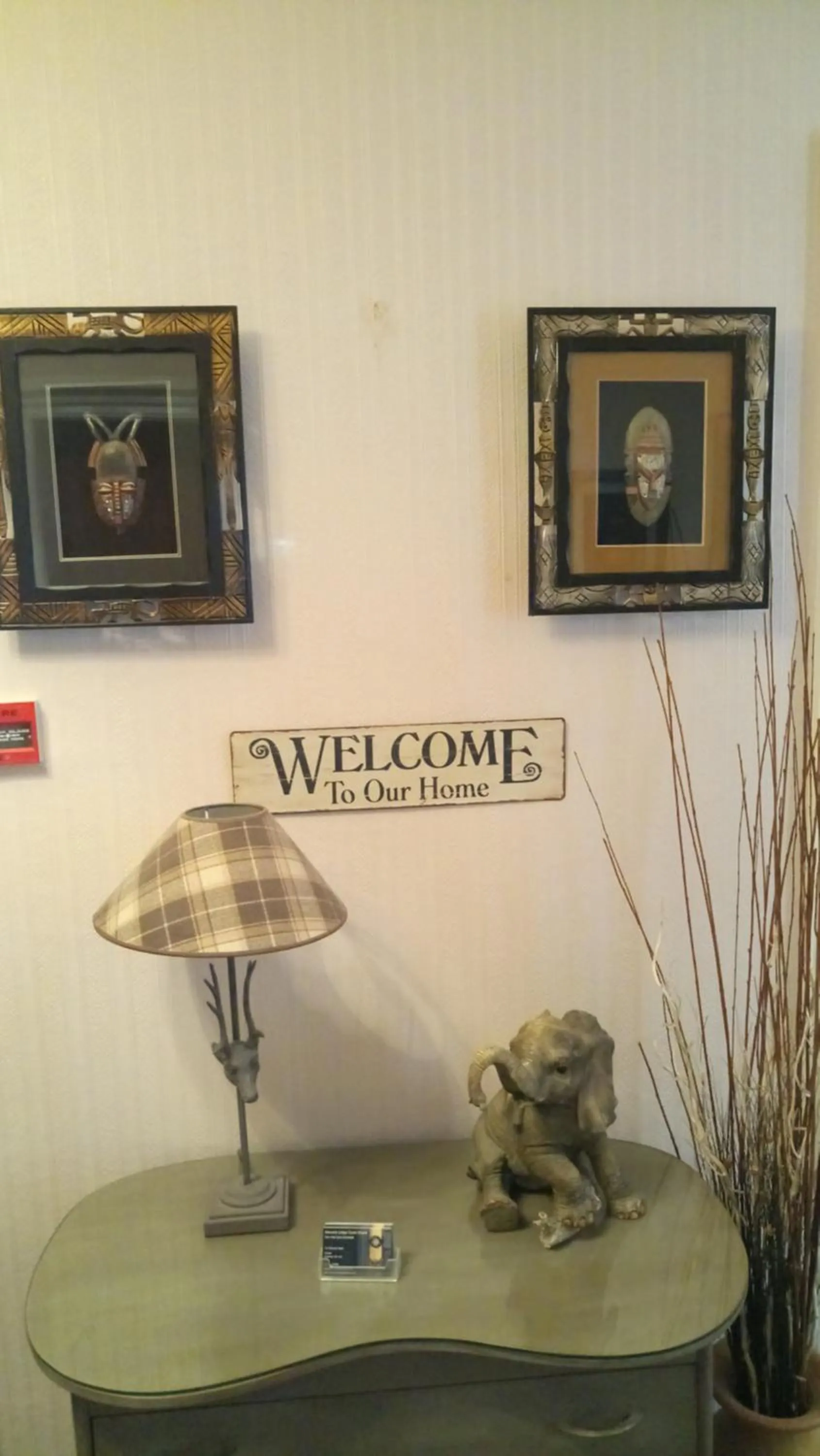 Decorative detail in Warwick Lodge