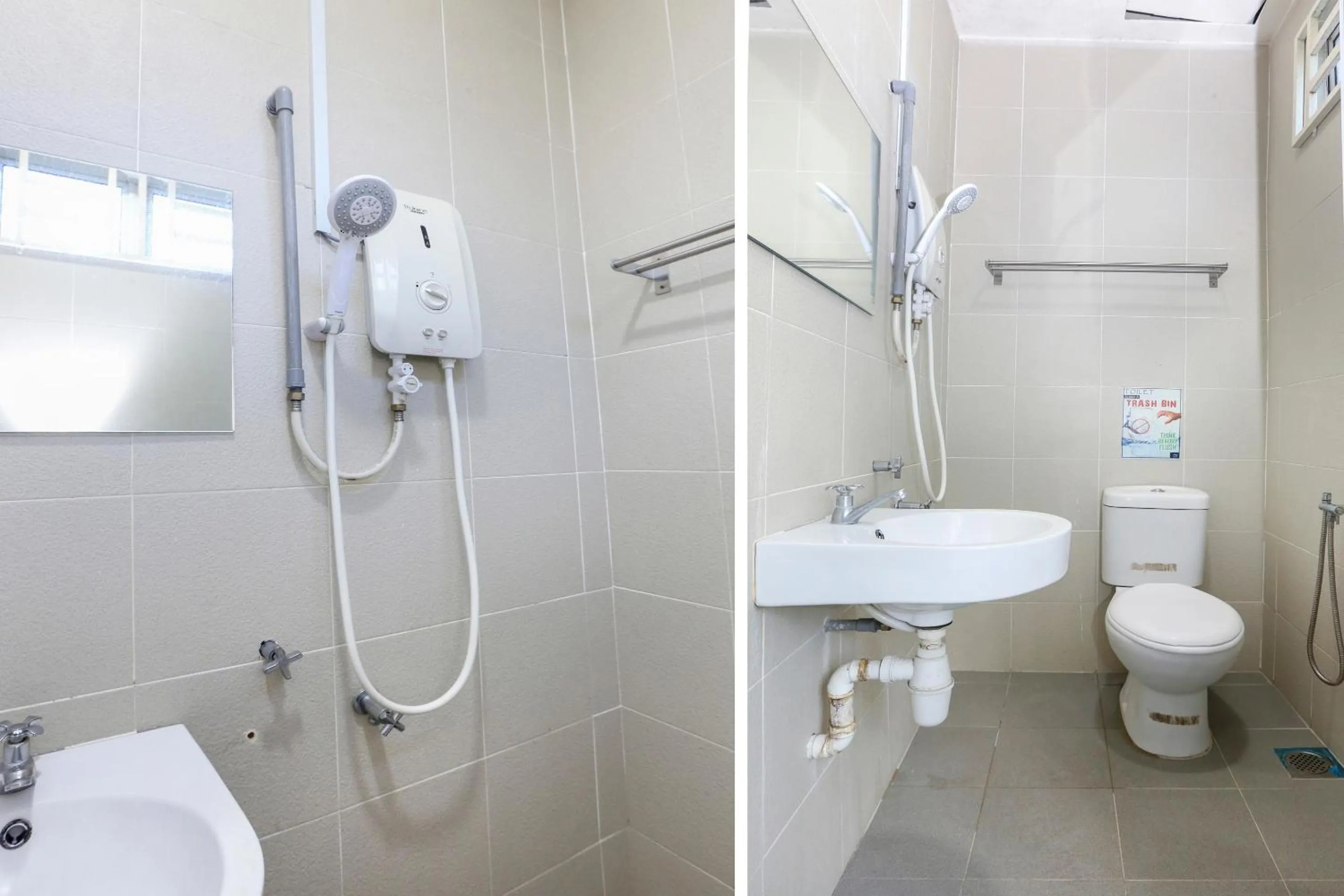 Bathroom in Hotel O Come Inn Premium