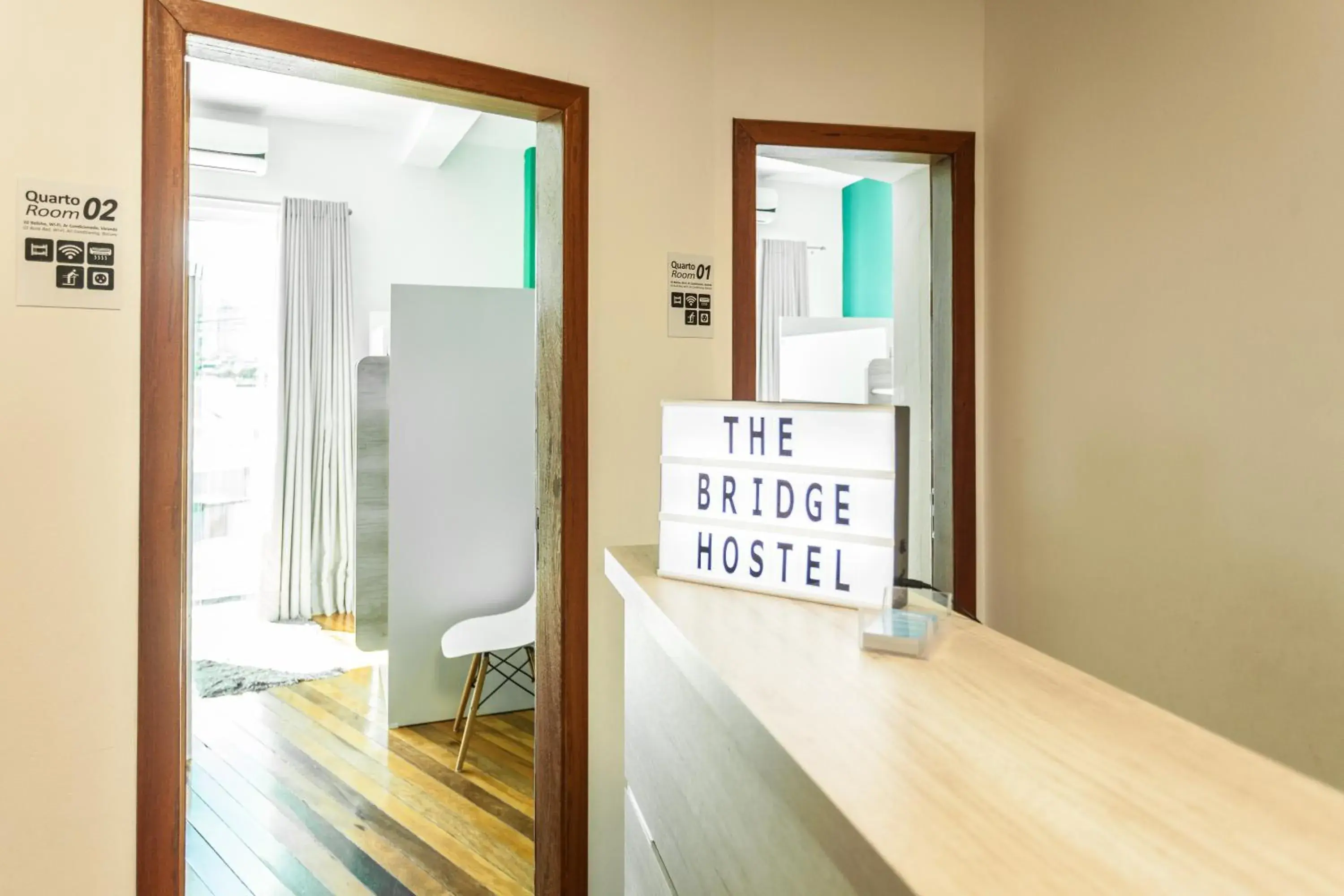 Bed in 8-Bed Mixed Dormitory Room in The Bridge Hostel Florianópolis Bed in 8-Bed Mixed Dormitory Room in The Bridge Hostel Florianópolis